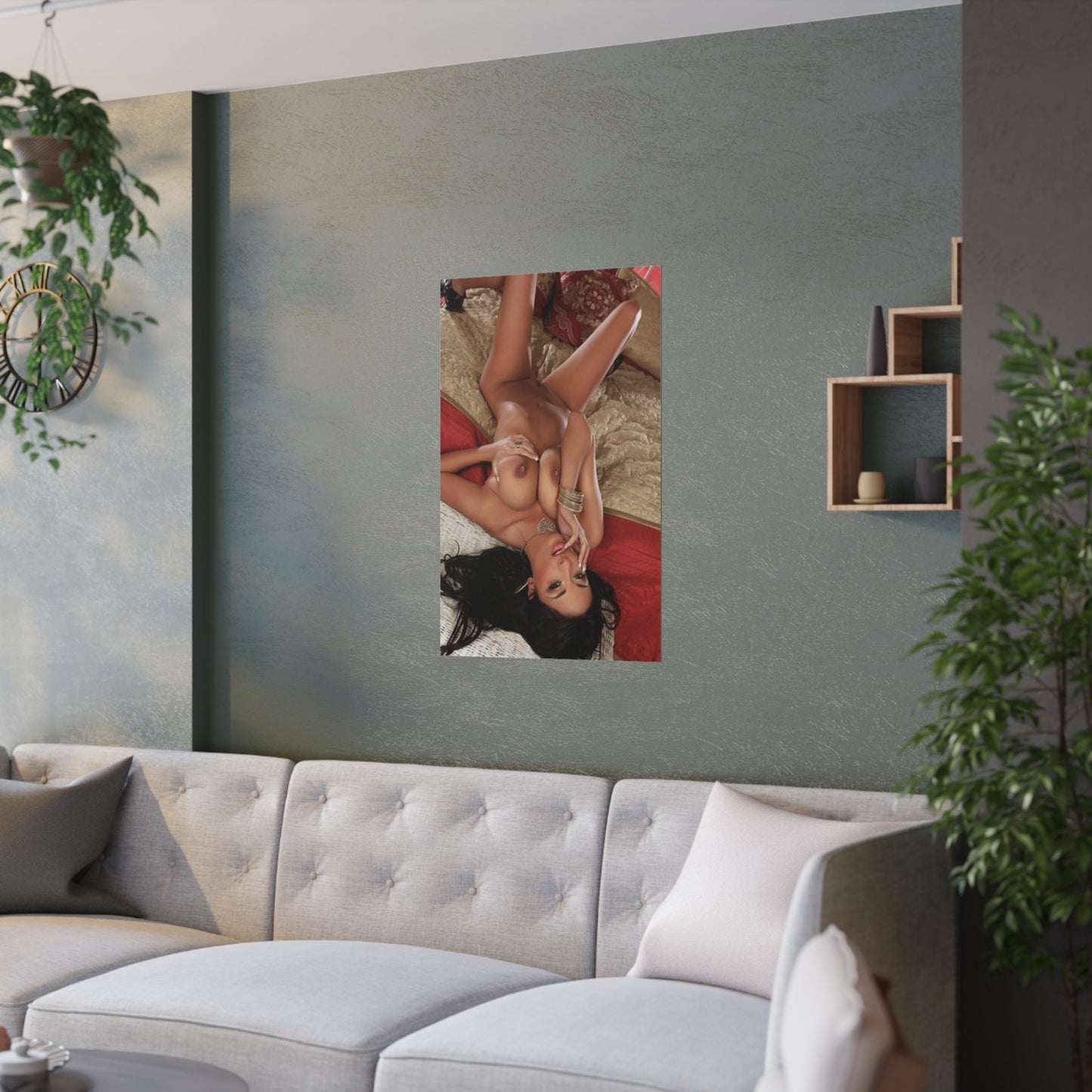 Satin Posters (210gsm) Porn Star Anissa Kate Nude