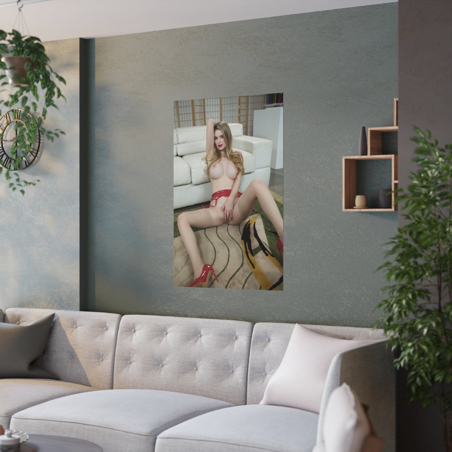 Satin Posters (210gsm) Penthouse Pet January 2020 Bunny Colby
