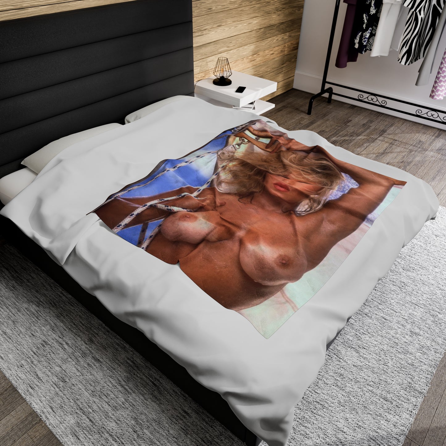 Velveteen Plush Blanket Jacqueline Sheen