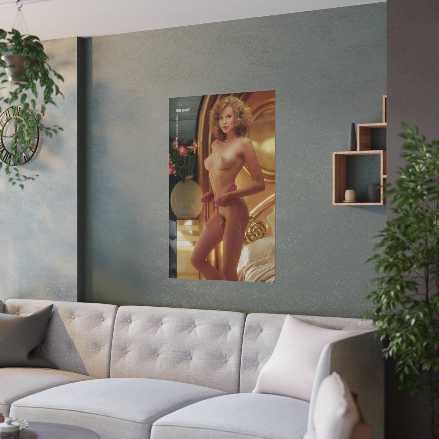 Satin Posters (210gsm) Playboy Playmate January 1985