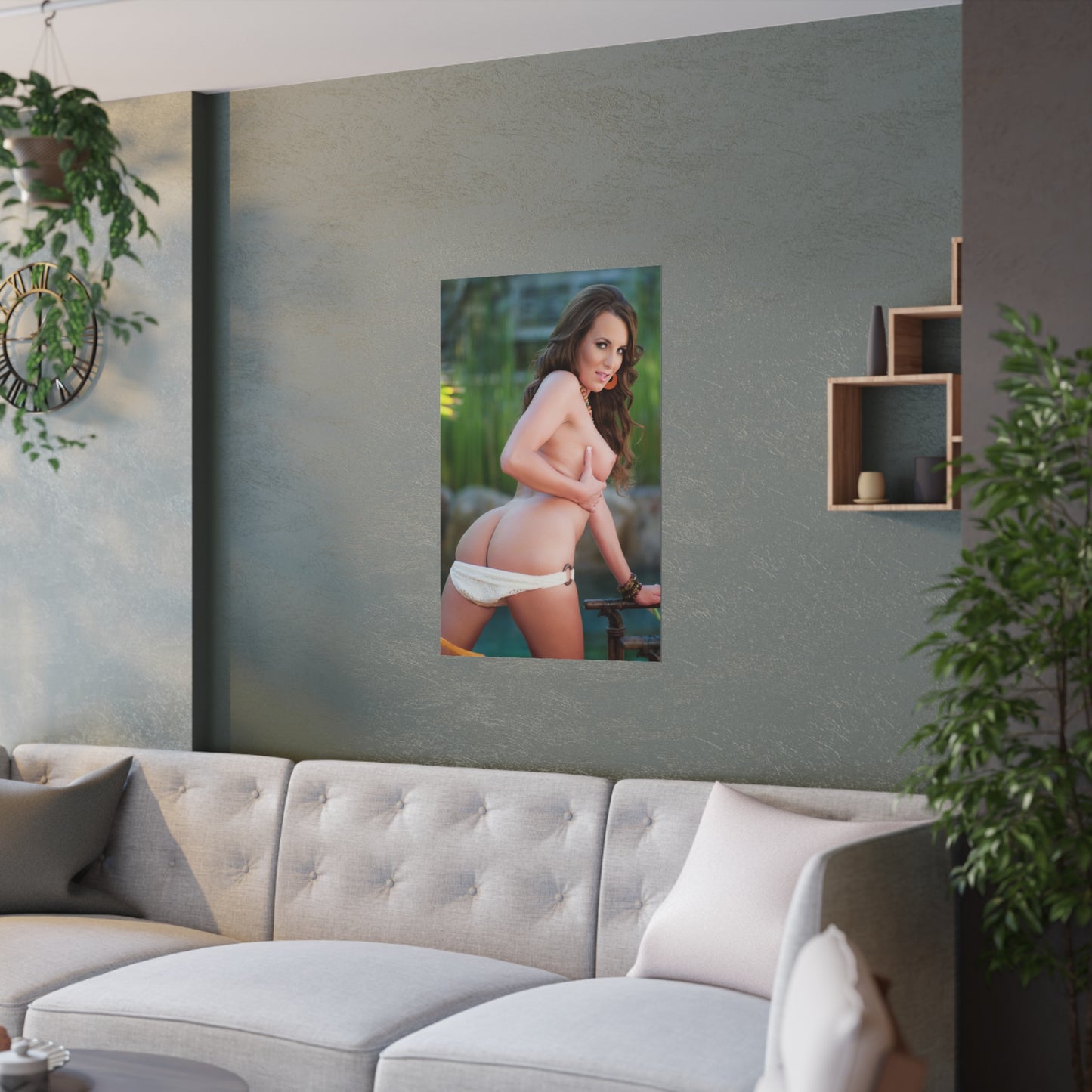 Satin Posters (210gsm) Penthouse Pet October 2011 Jenna Rose