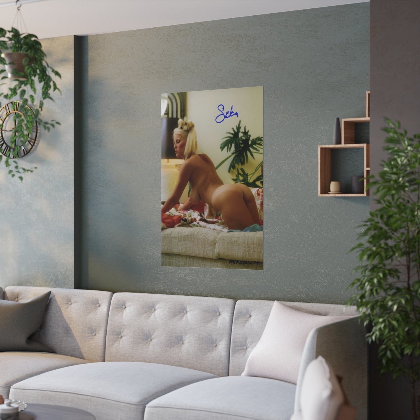 Satin Posters (210gsm) Porn Star Seka Nude