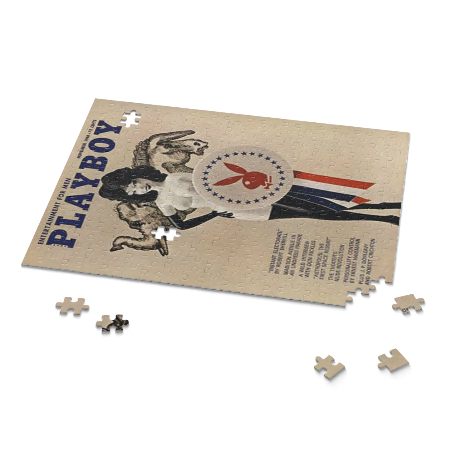 Puzzle (120, 252, 500-Piece) Playboy Cover November 1968