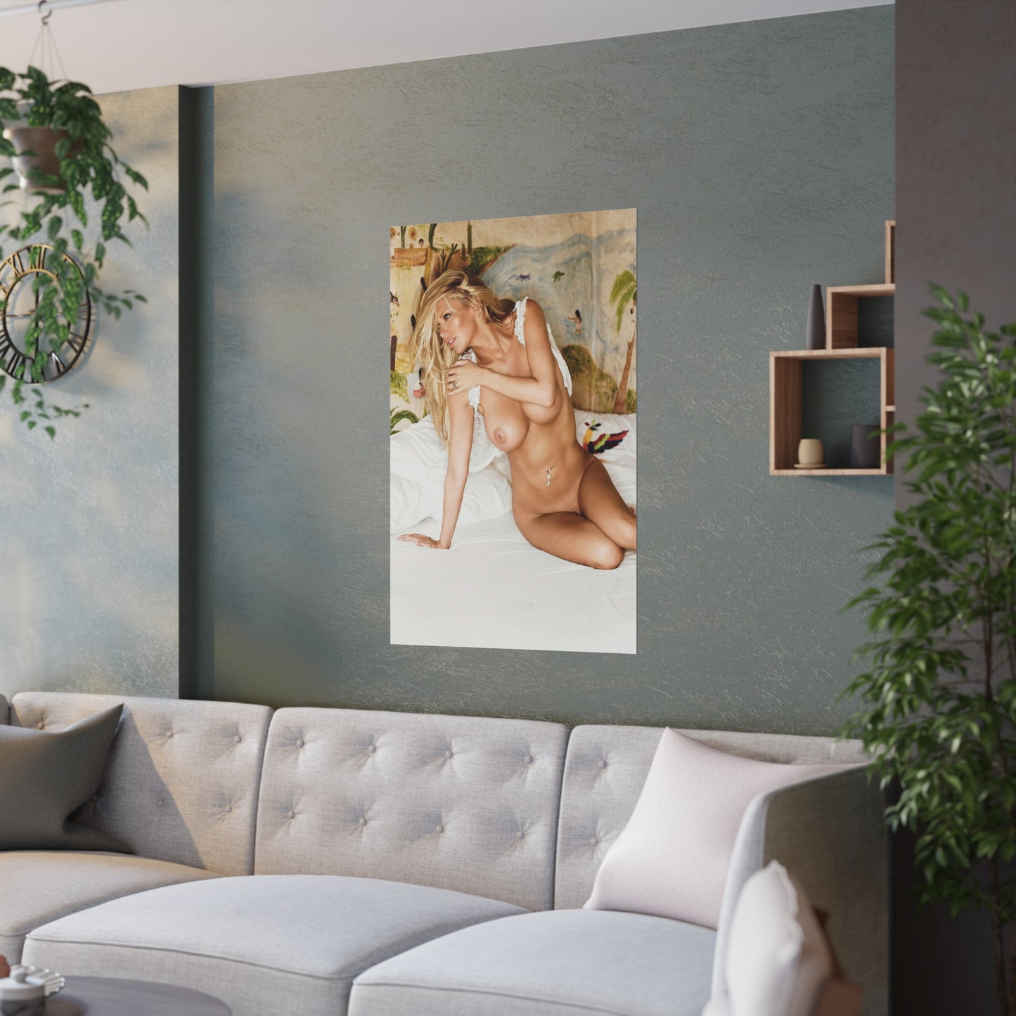 Satin Posters (210gsm) Pornstar Jenna Jameson Nude