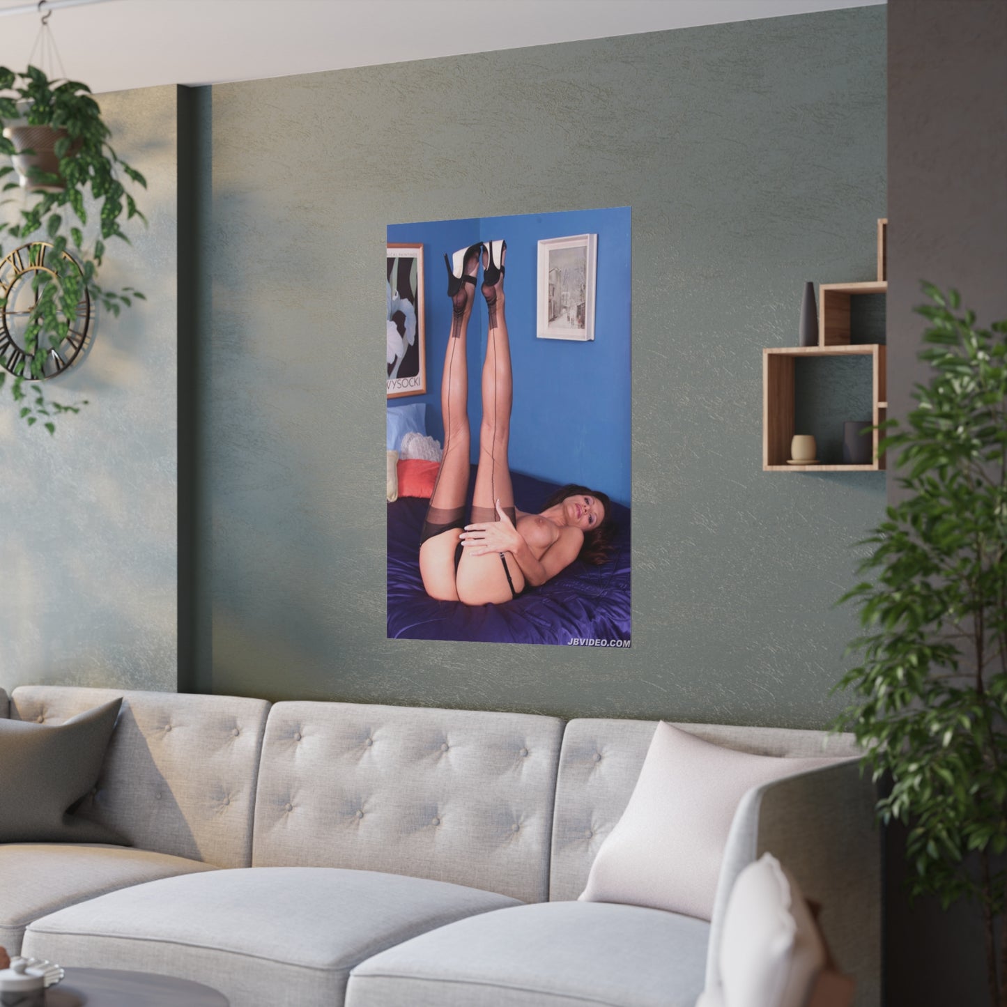 Satin Posters (210gsm) Sydnee Steele Nude