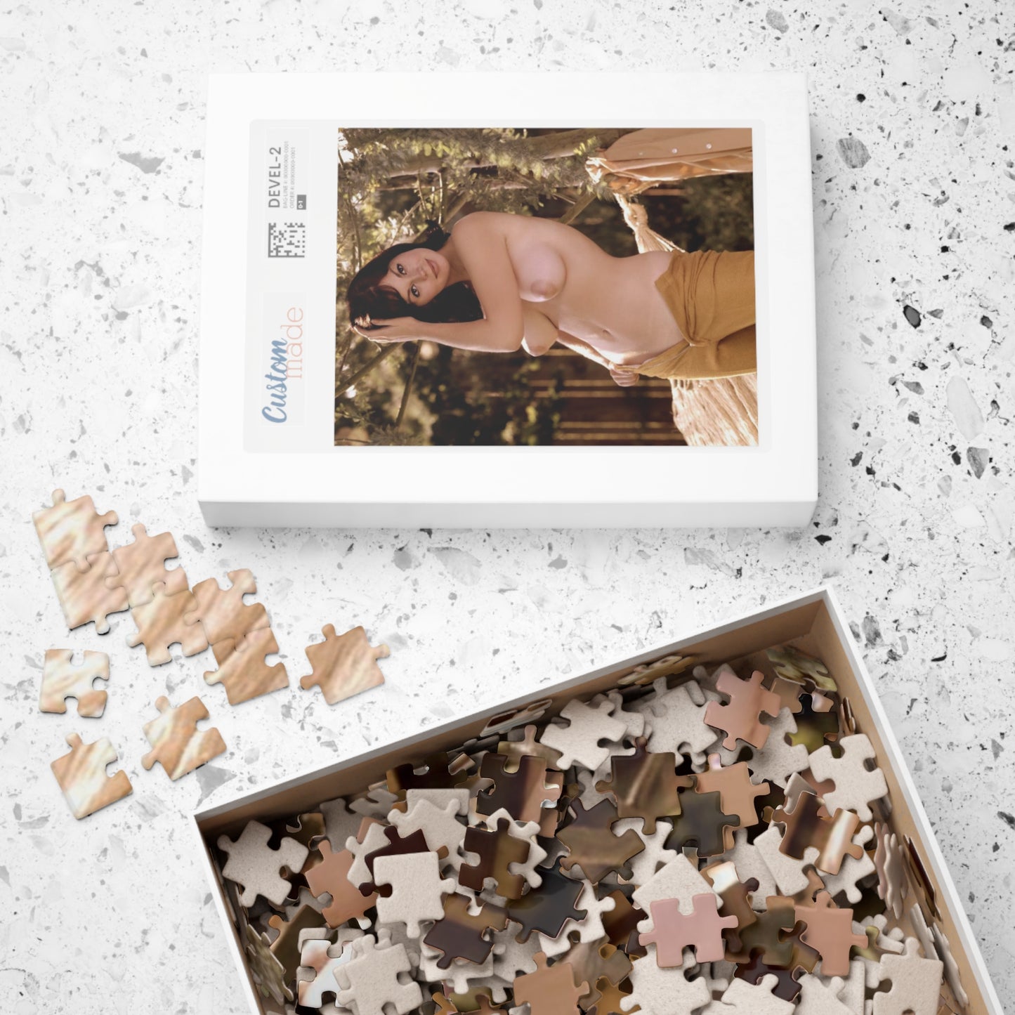 Puzzle (110, 252, 500, 1014-piece) Playboy Playmate July 1963 Carrie Enwright