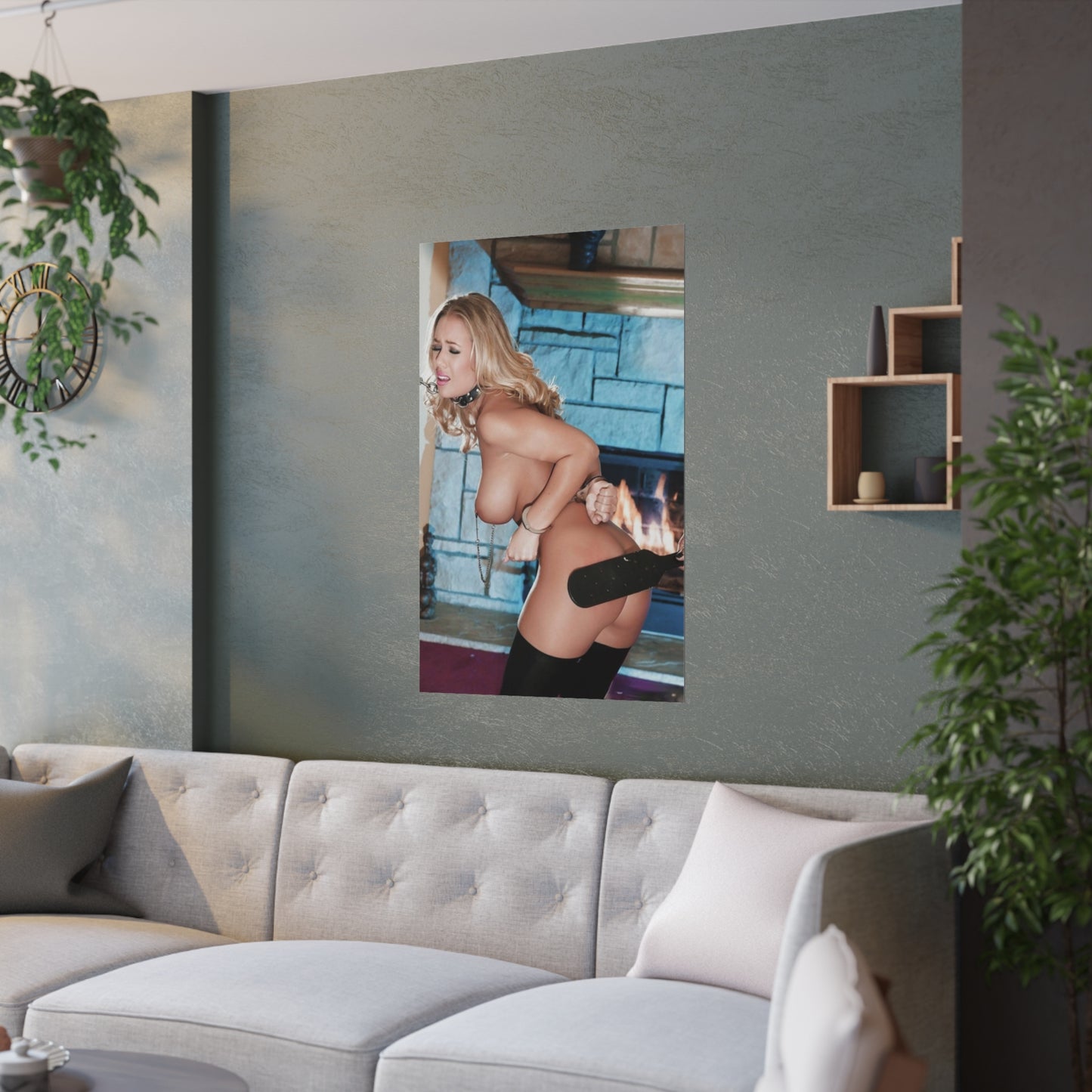 Satin Posters (210gsm) Nicole Aniston Nude #5