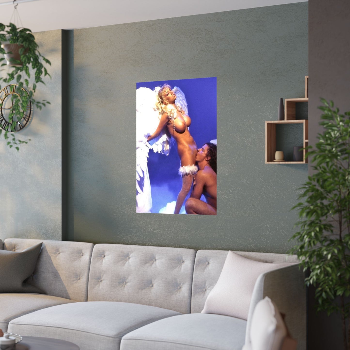 Satin Posters (210gsm) Jenna Jameson Nude Angel