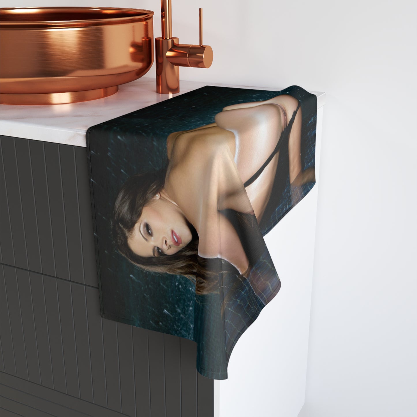 Hand Towel Penthouse Pet January 2015 Aspen Rae