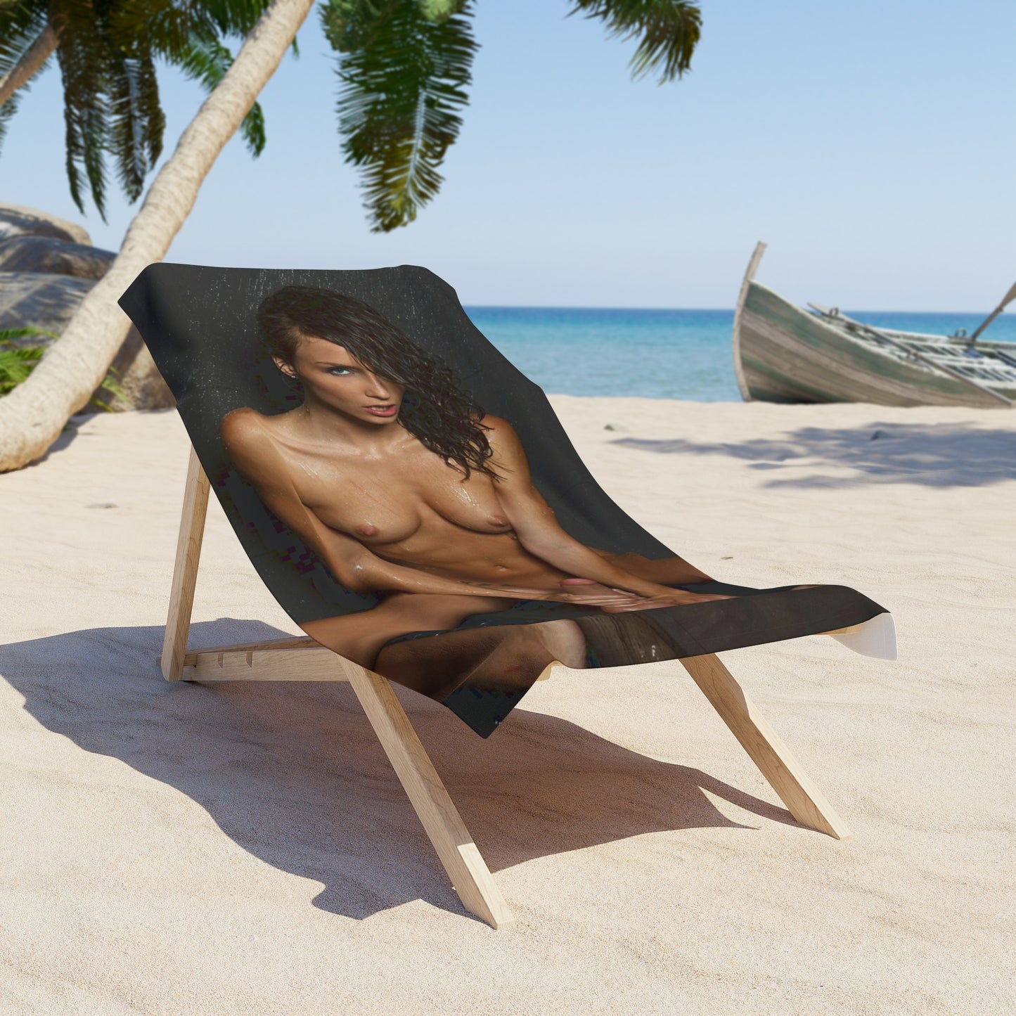 Beach Towel Malena Morgan Nude