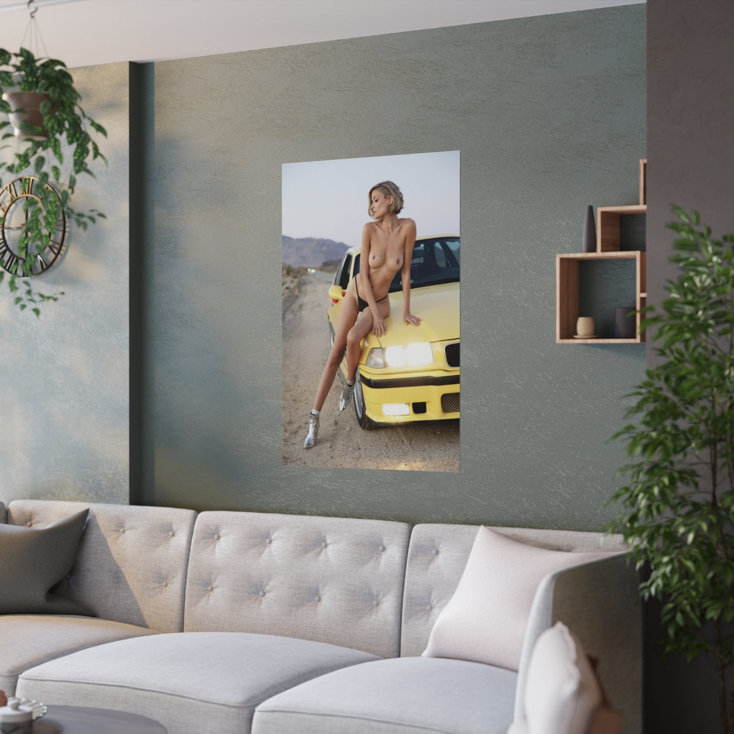 Satin Posters (210gsm) Pet Anna Lisa Wagner Nude