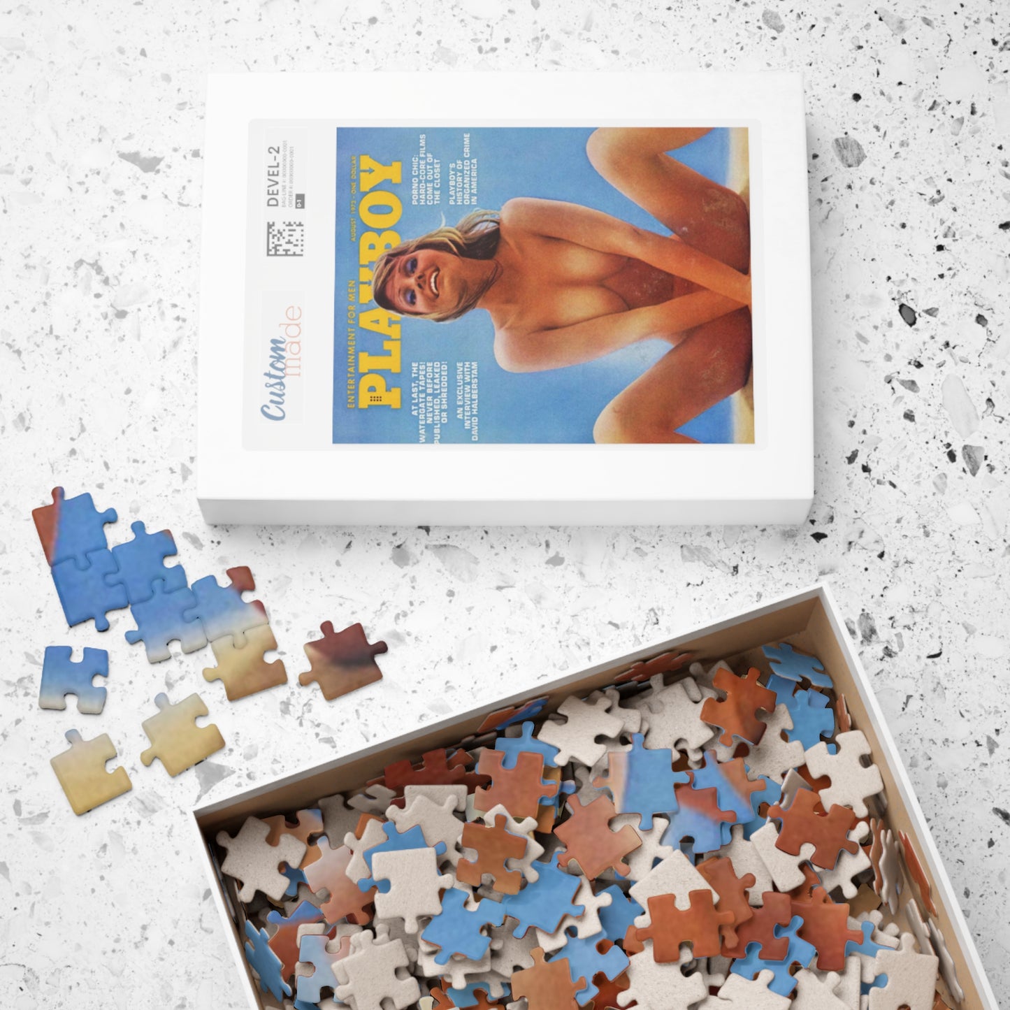 Puzzle (110, 252, 500, 1014-piece) Playboy Cover August 1973