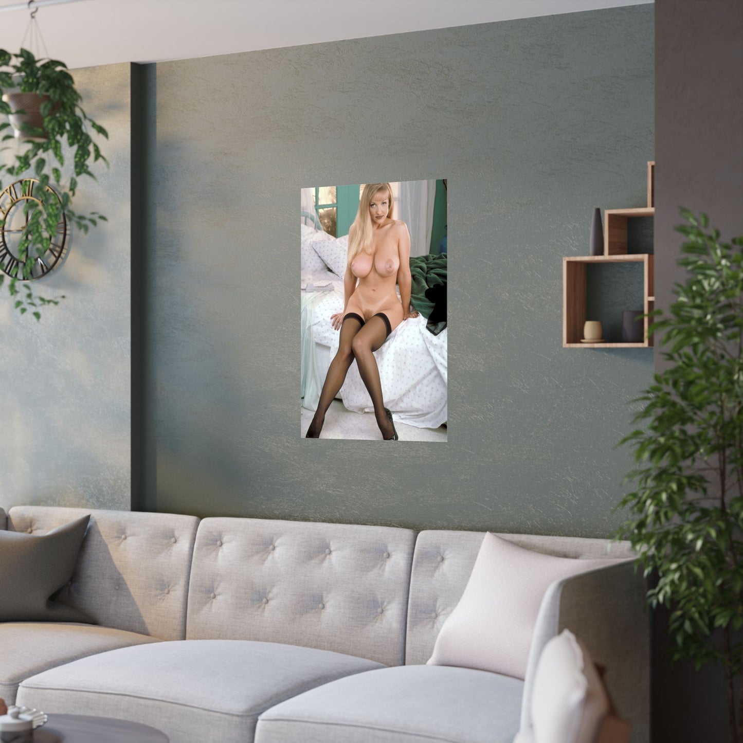 Satin Posters (210gsm) Danni Ashe Nude