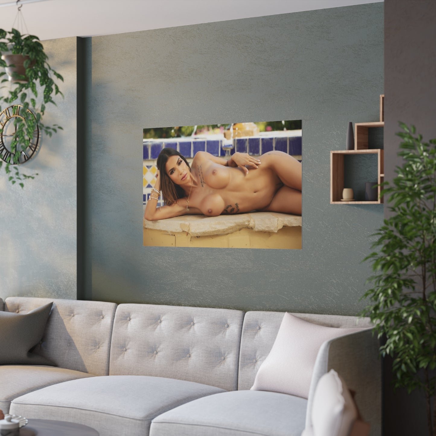 Satin Posters (210gsm) Penthouse Pet August 2022 Ashleigh Skies