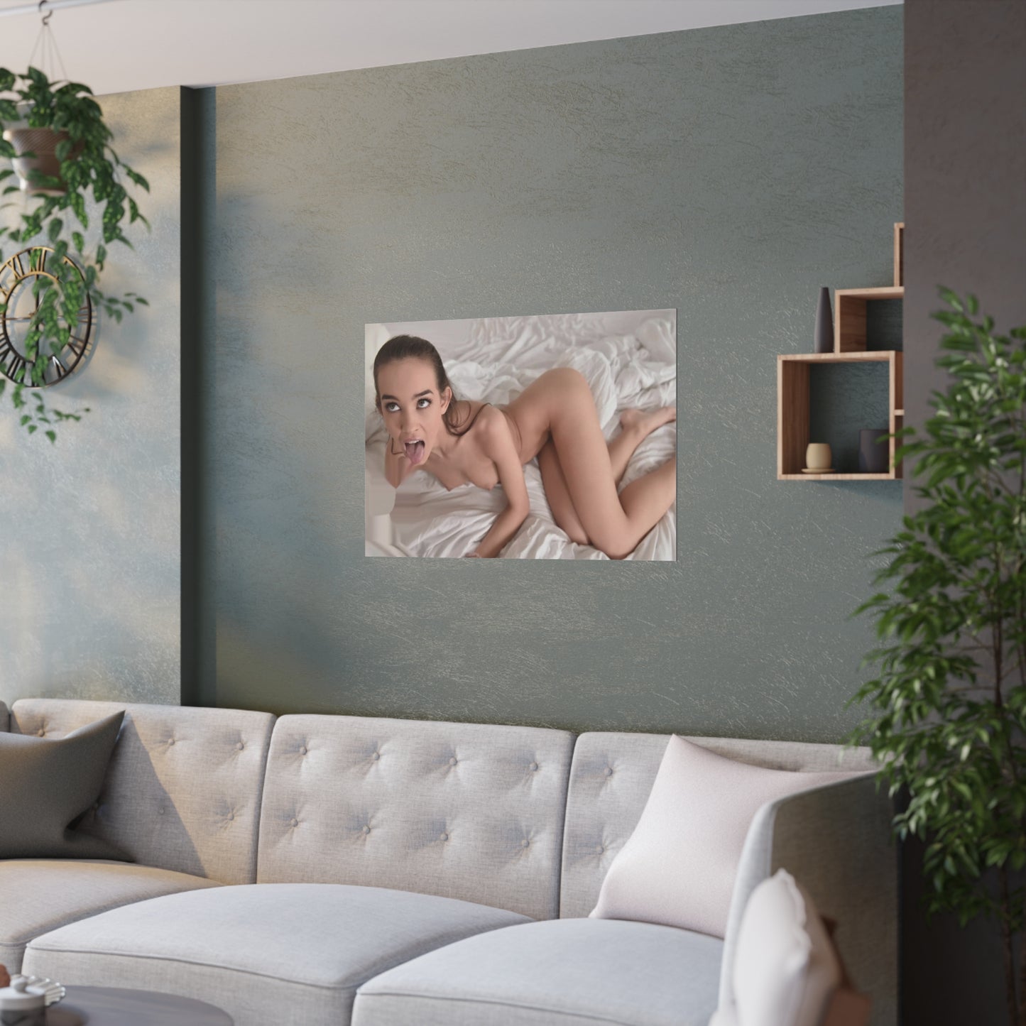 Satin Posters (210gsm) Charity Crawford Nude