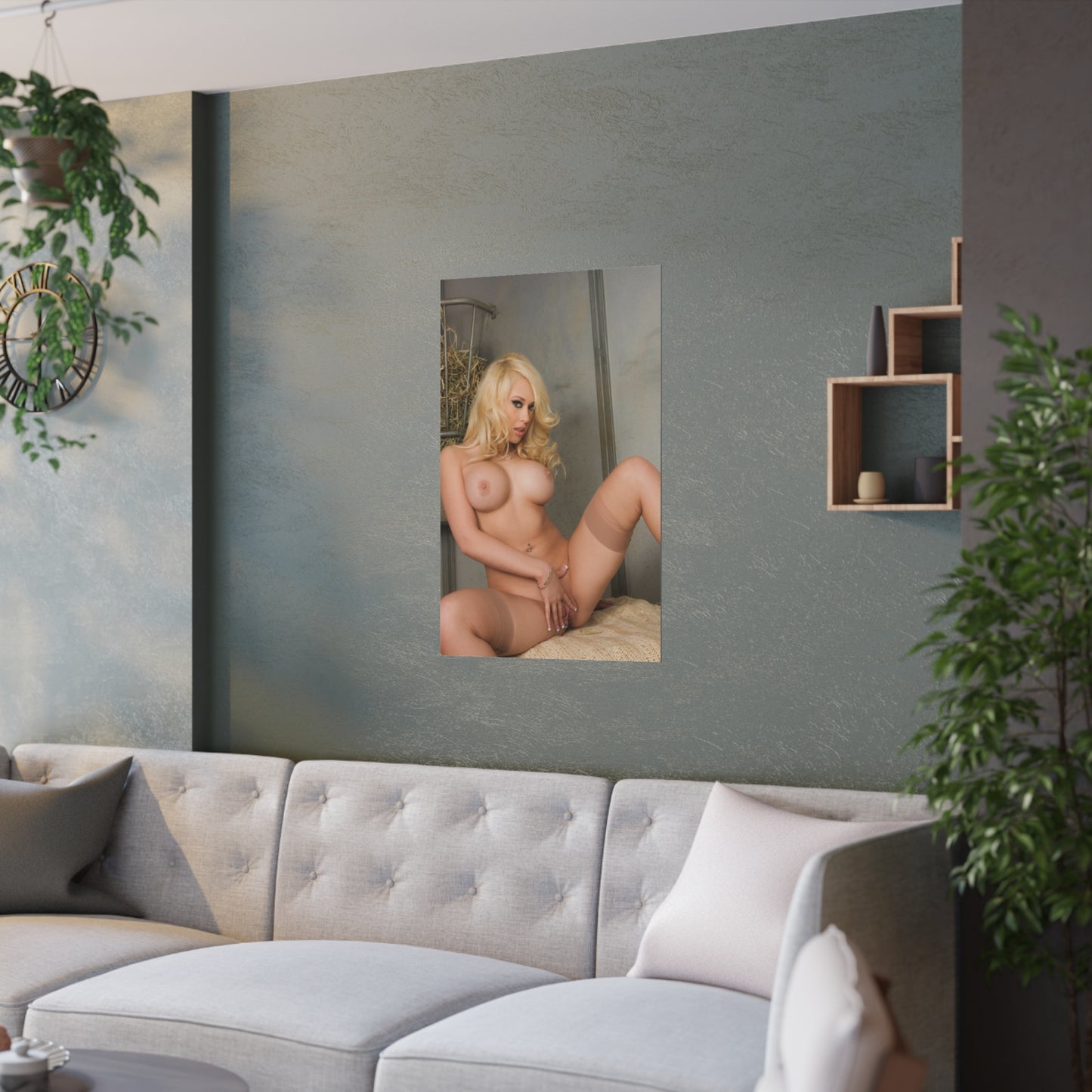 Satin Posters (210gsm) Penthouse Pet June 2009 Kagney Linn Karter
