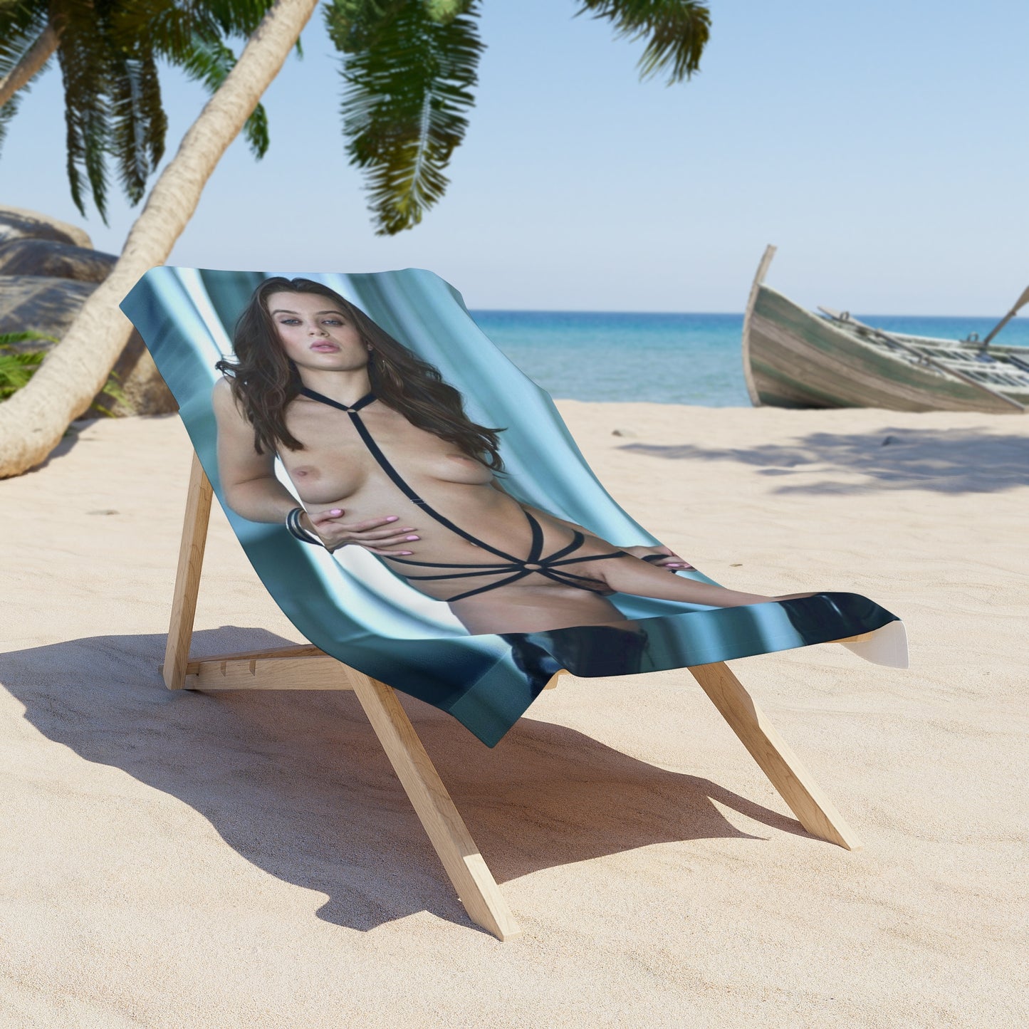 Beach Towel Lana Rhoades Nude
