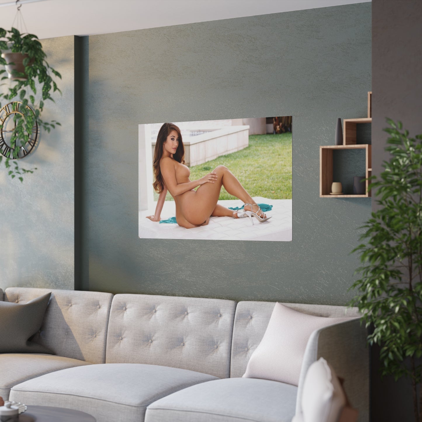 Satin Posters (210gsm) Eva Lovia Nude