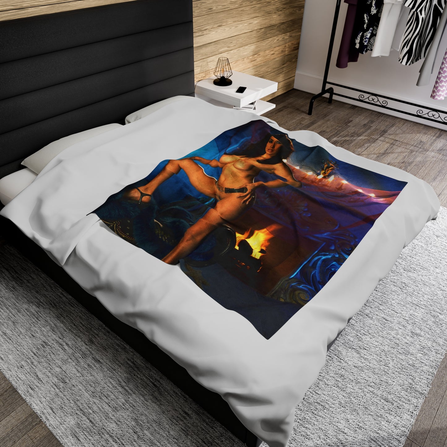 Velveteen Plush Blanket Porn Star Tera Patrick Nude
