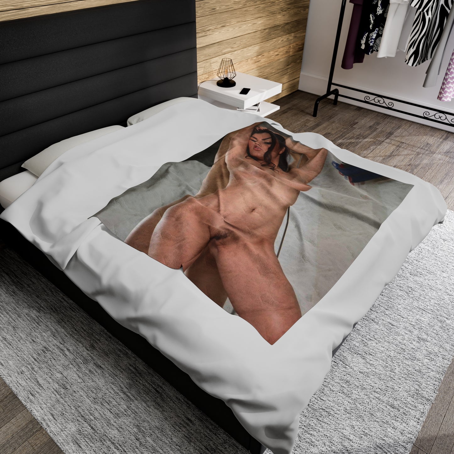 Velveteen Plush Blanket Pornstar Valentina Nappi Nude