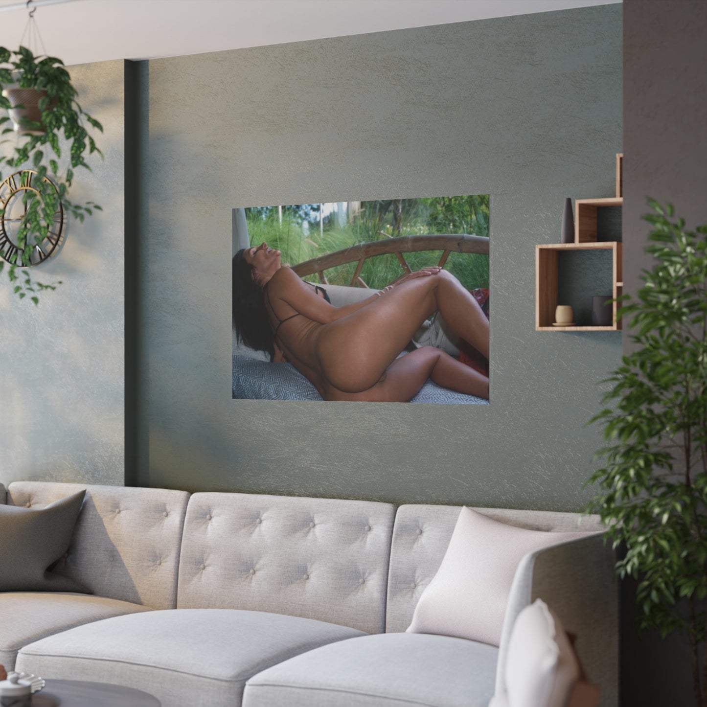 Satin Posters (210gsm) Sydnee Steele Nude