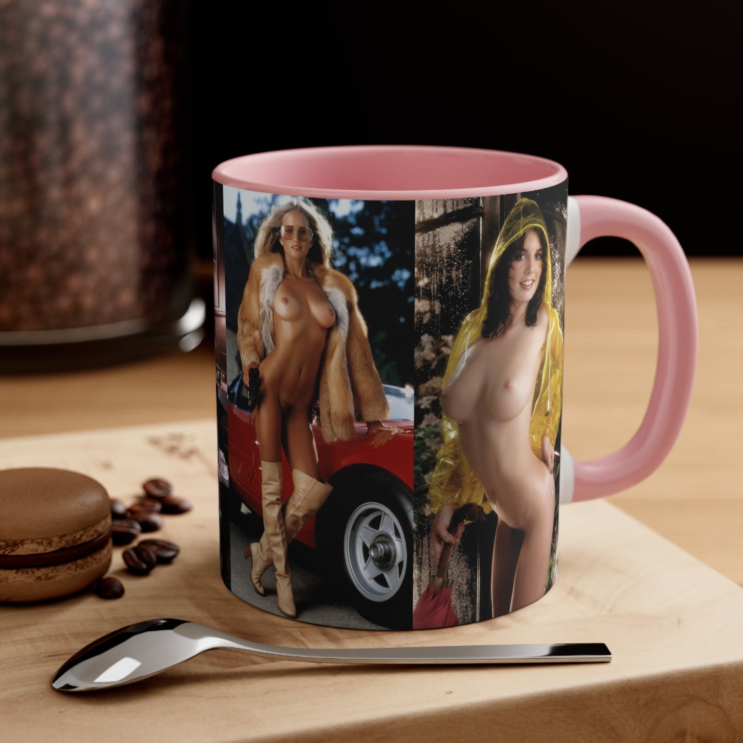 Accent Coffee Mug, 11oz Playboy Playmates 1981 January - April
