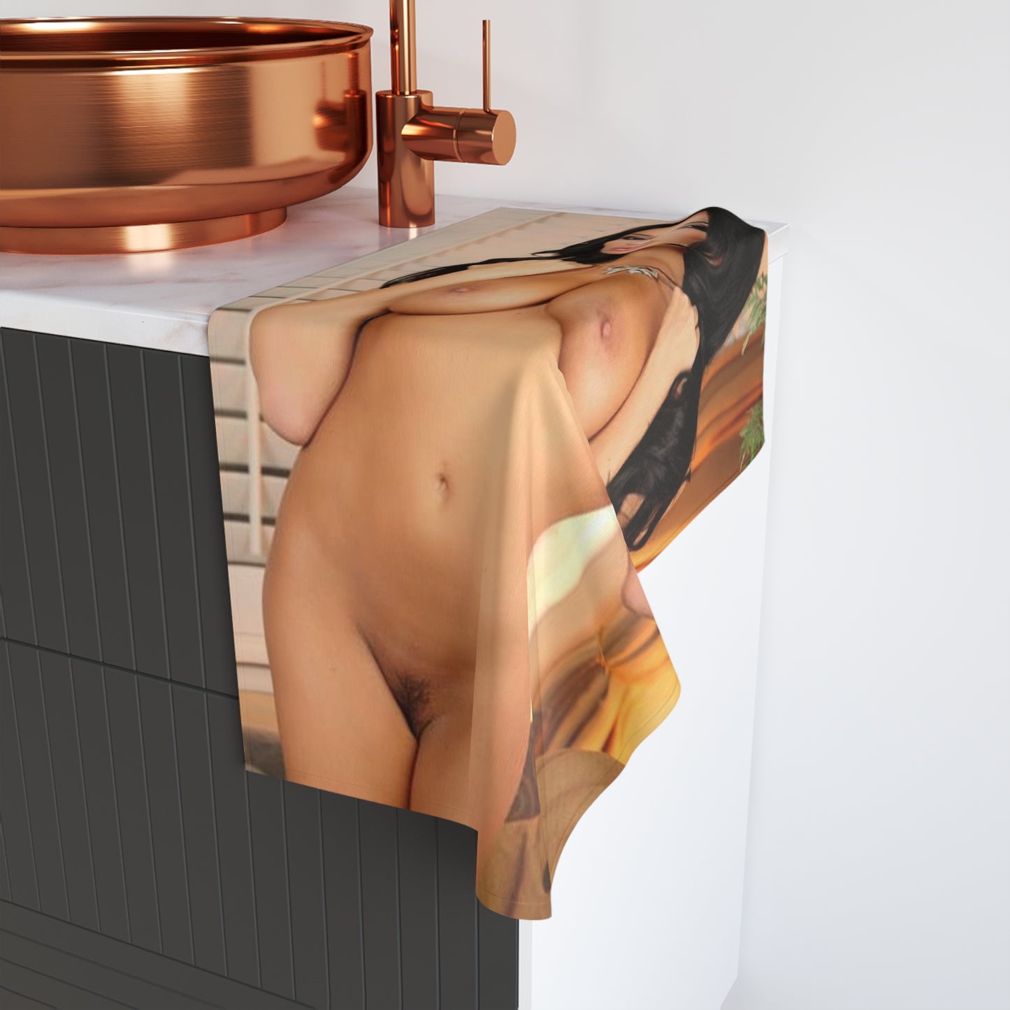 Hand Towel Porn Star Anissa Kate Nude