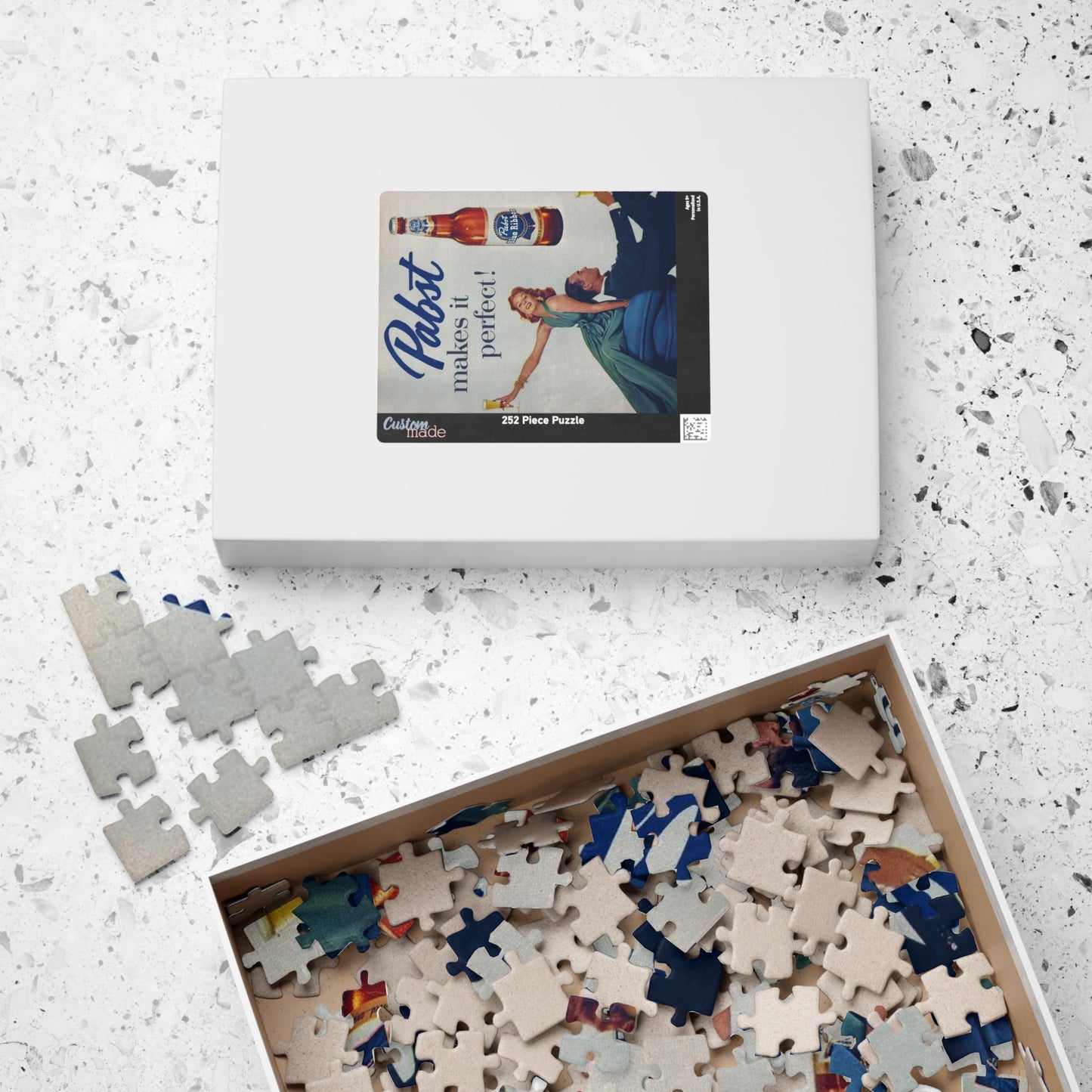 Puzzle (110, 252, 520, 1014-piece) Retro Beer Advertisement Pabst