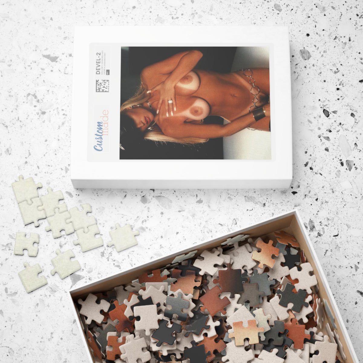 Puzzle (110, 252, 500, 1014-piece) Pornstar Racquel Darrian Nude