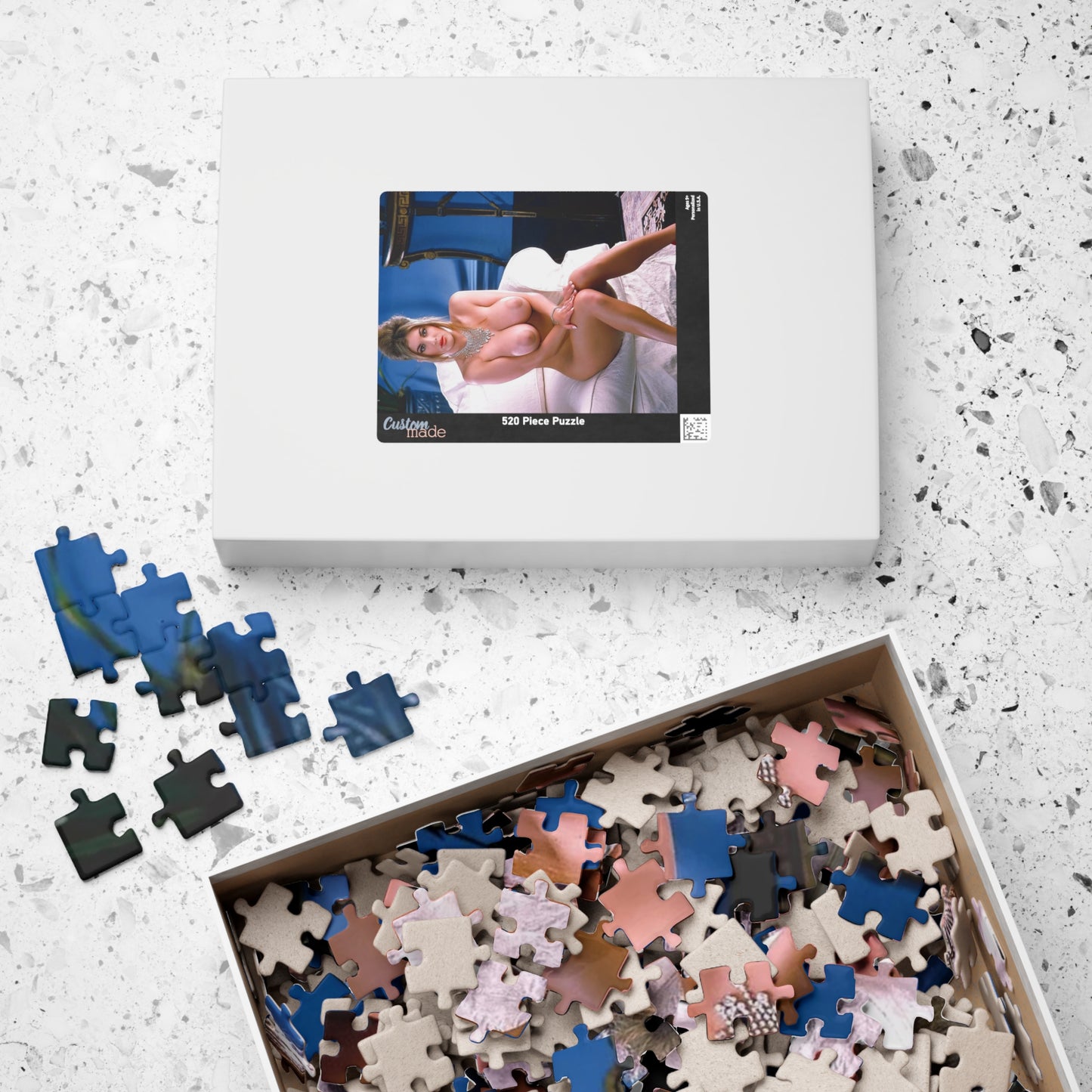 Puzzle (110, 252, 520, 1014-piece) Retro Pornstar Celeste Nude