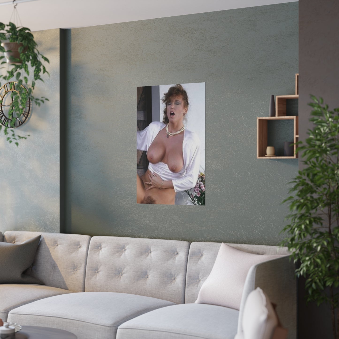 Satin Posters (210gsm) Retro Porn Star Tracey Adams