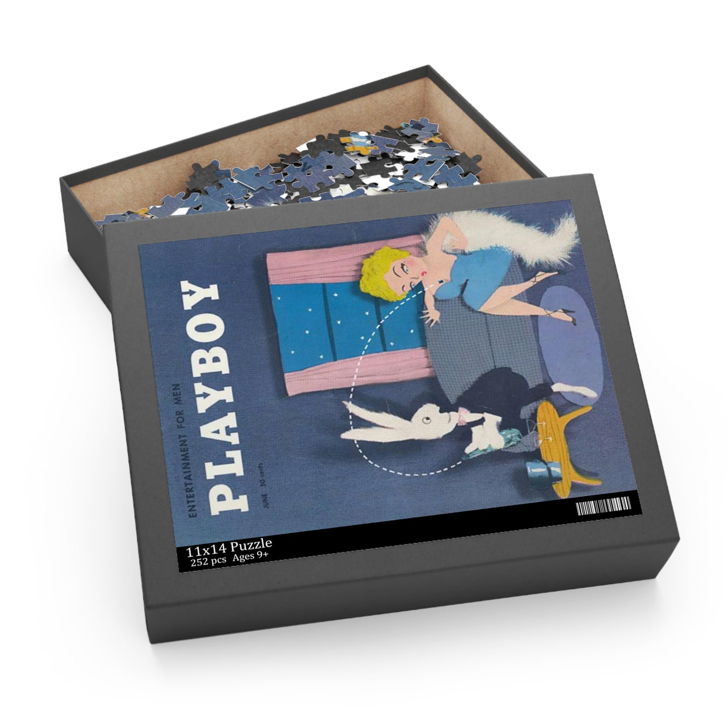 Puzzle (120, 252, 500-Piece) Playboy Cover June 1954