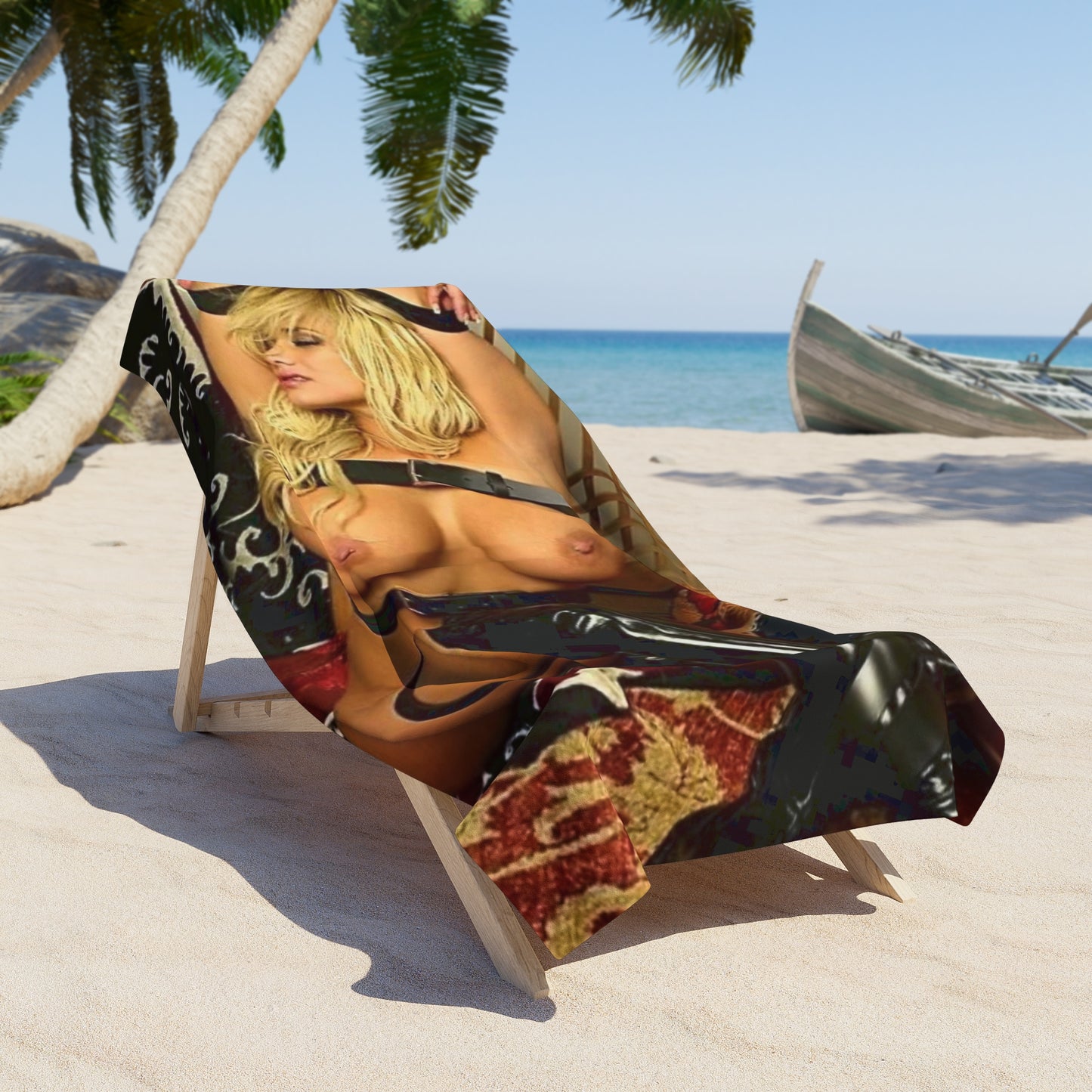 Beach Towel Adult Star Shyla Stylez Nude