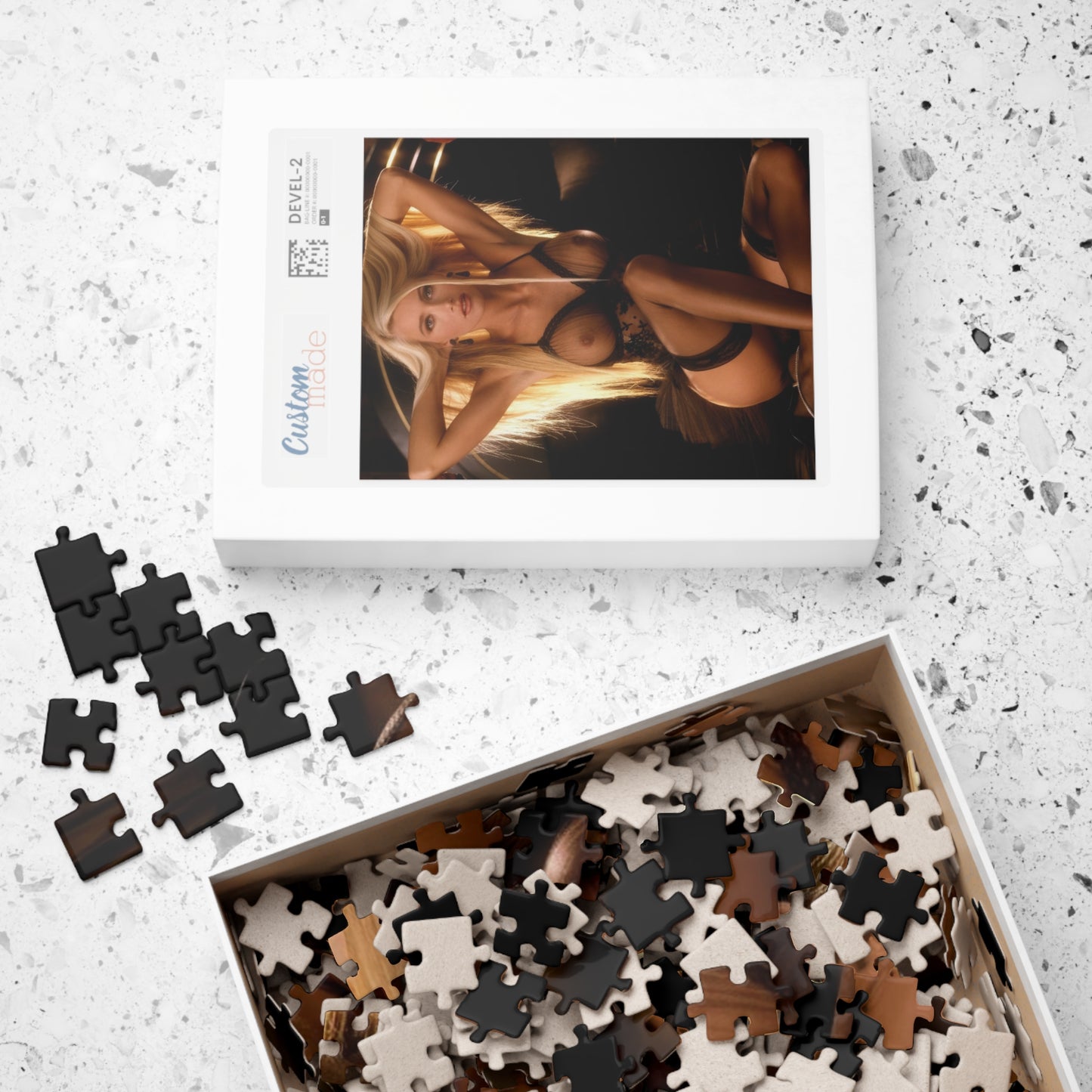 Puzzle (110, 252, 500, 1014-piece) Playboy Playmate March 1993 Kimberly Donley
