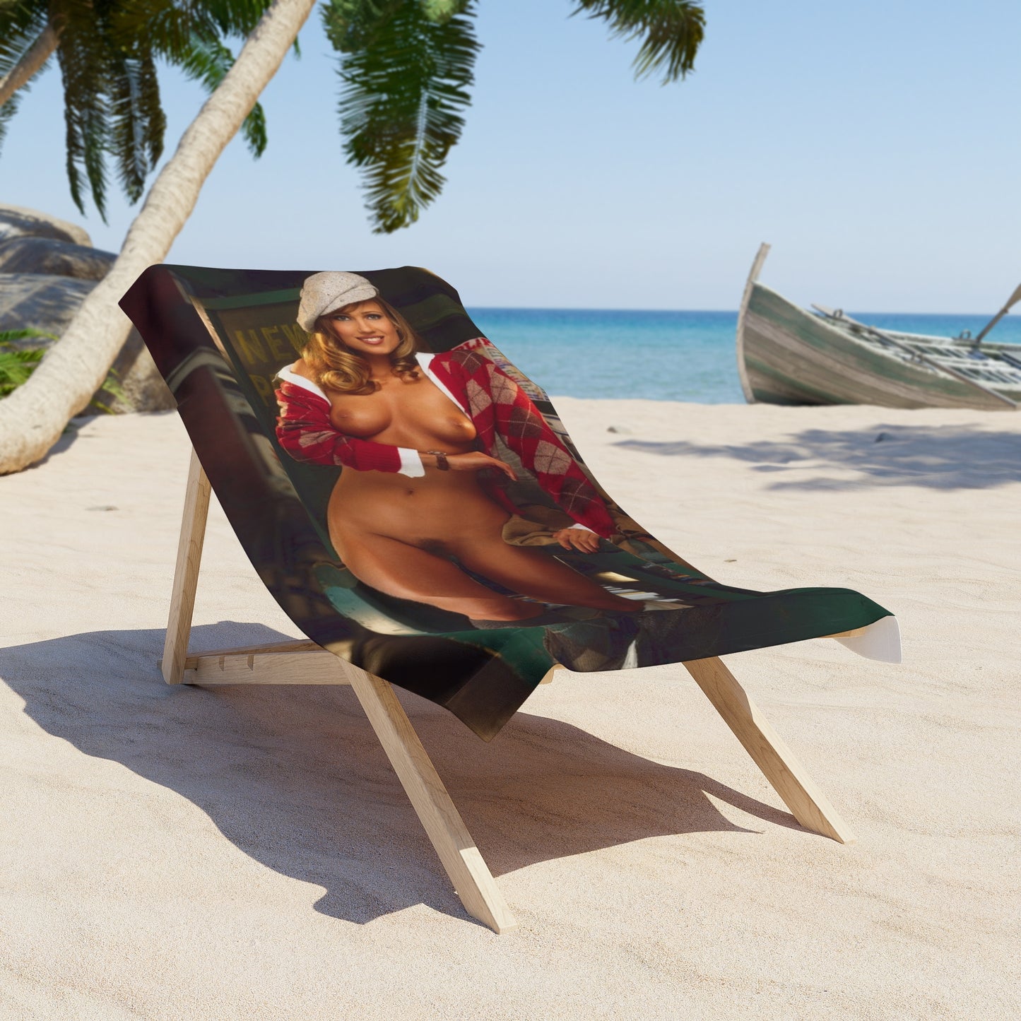 Beach Towel Playboy Playmate November 1996 Ulrika Ericsson