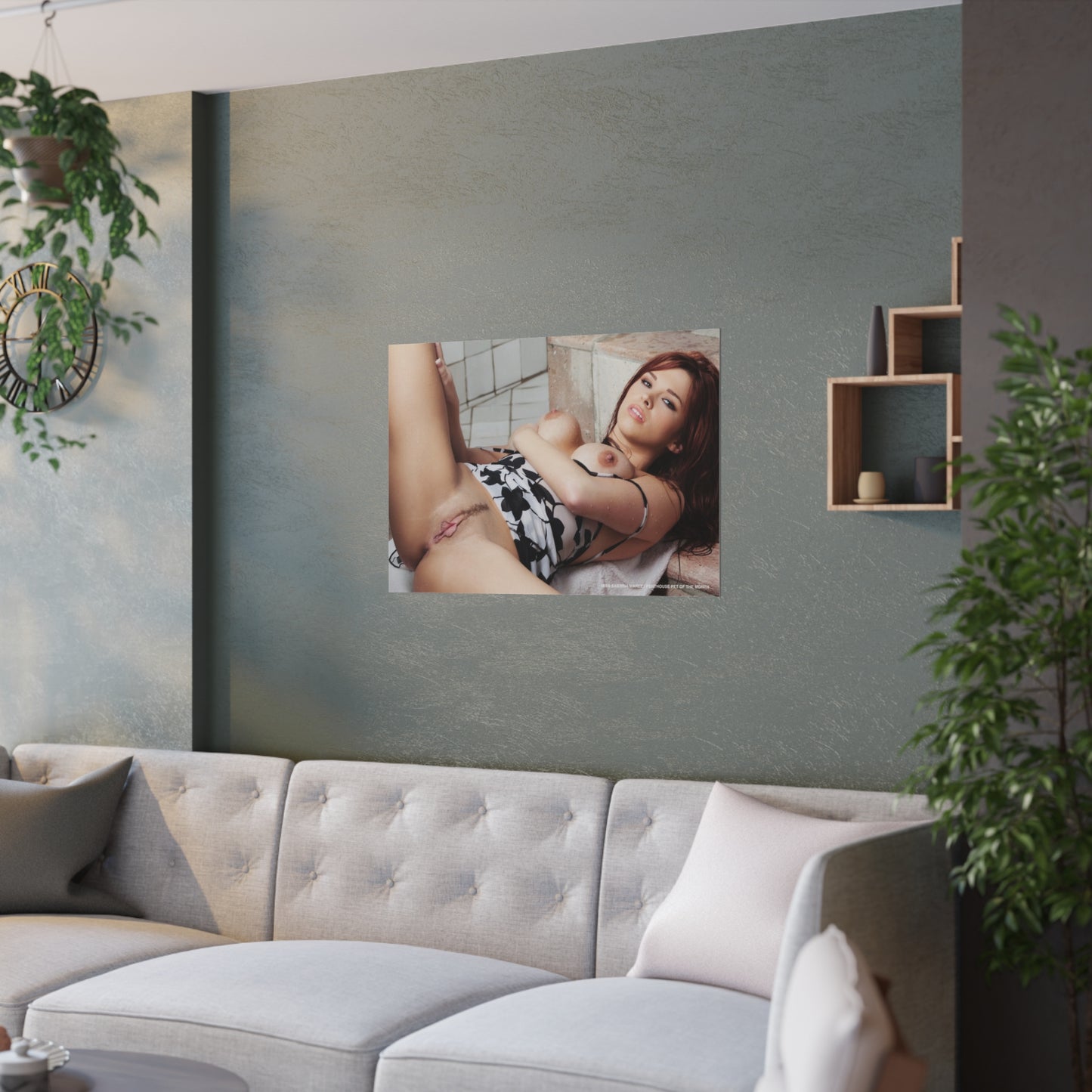 Satin Posters (210gsm) Penthouse Pet December 2010 Sabrina Maree