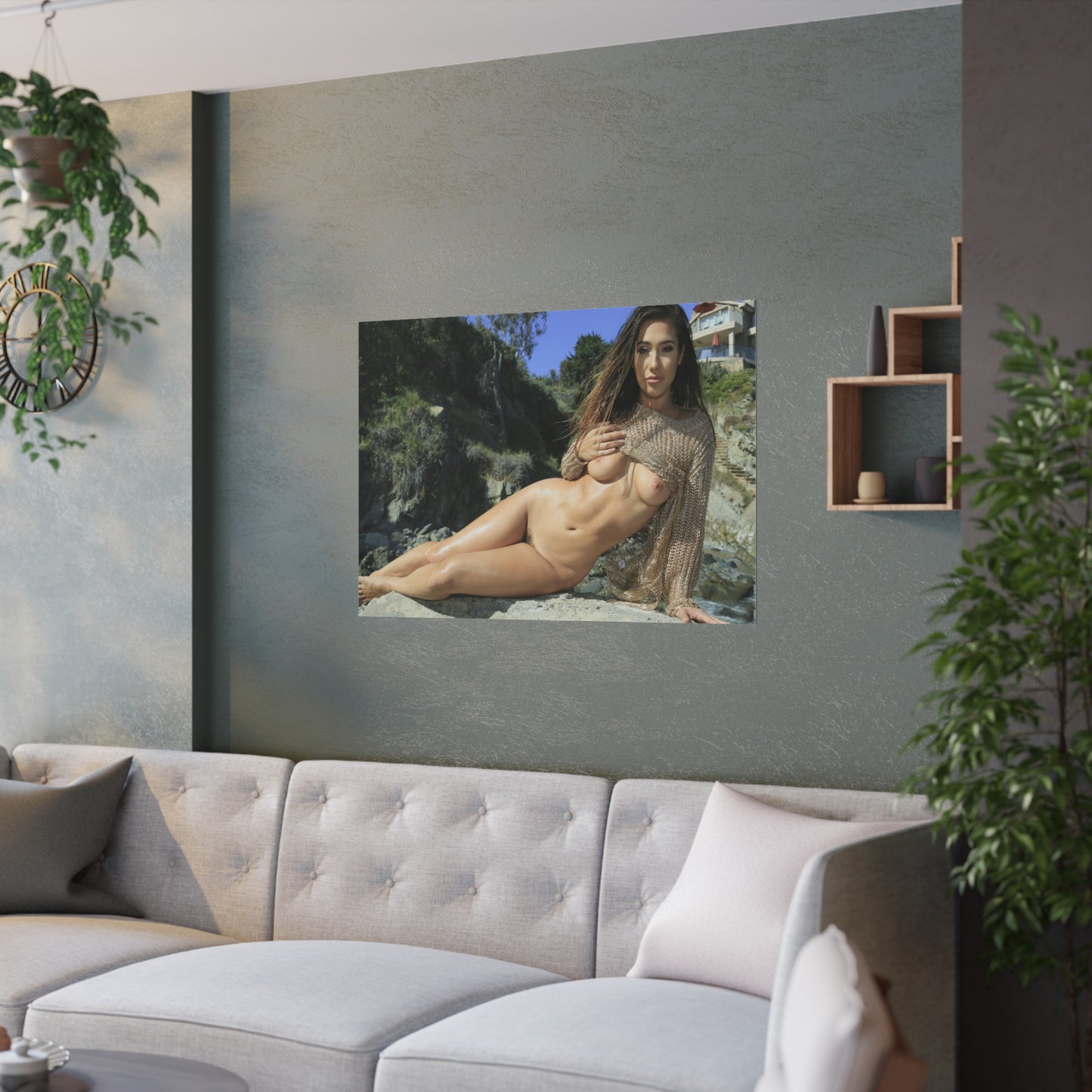 Satin Posters (210gsm) Eva Lovia Nude