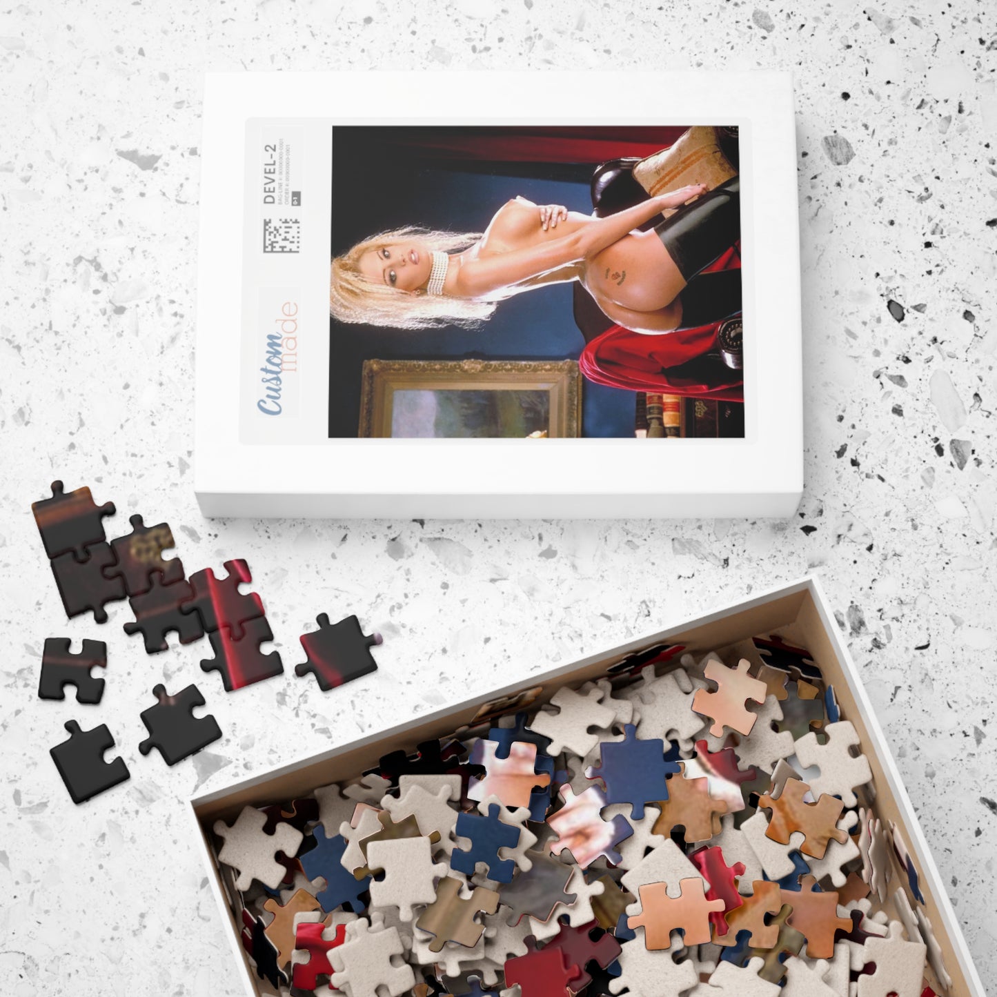 Puzzle (110, 252, 500, 1014-piece) Pornstar Jenna Jameson Nude