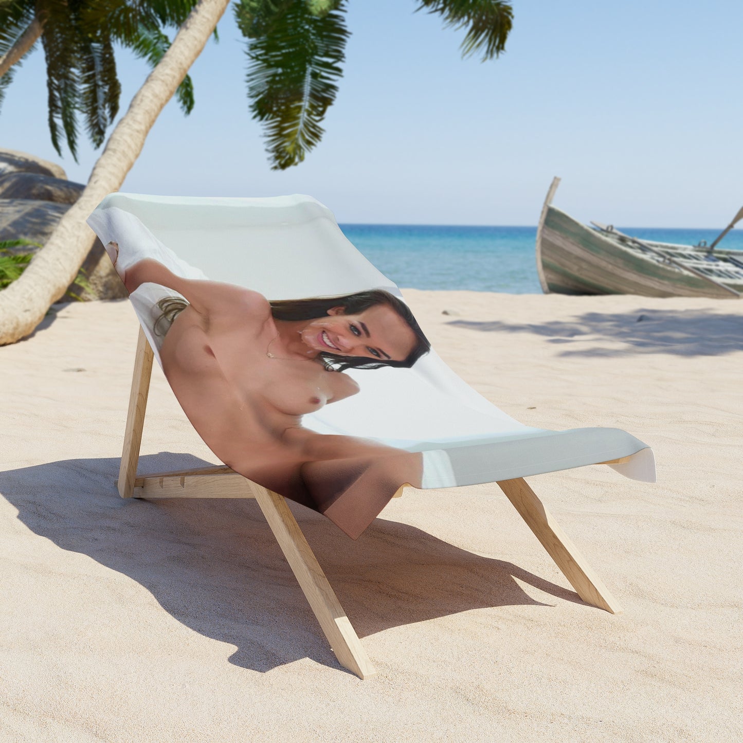 Beach Towel Charity Crawford Nude