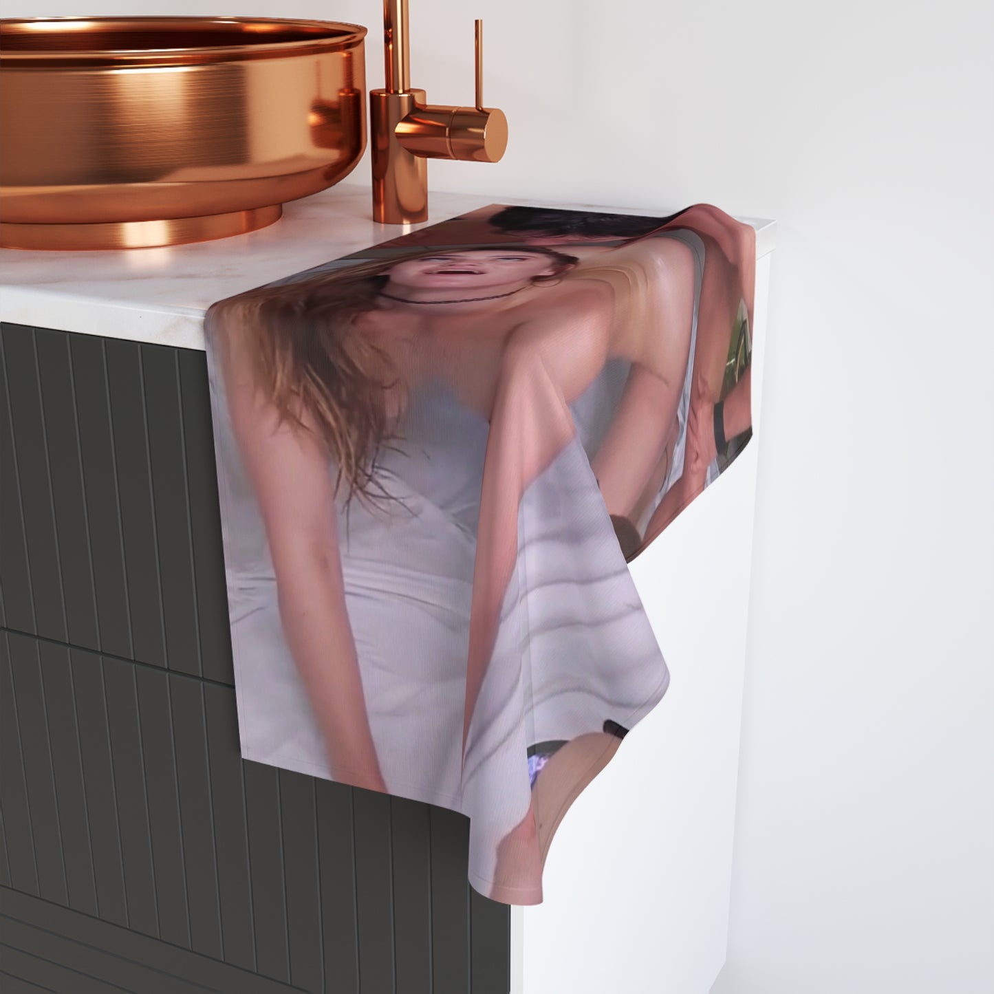 Hand Towel Deep Doggy Anal Cumrag