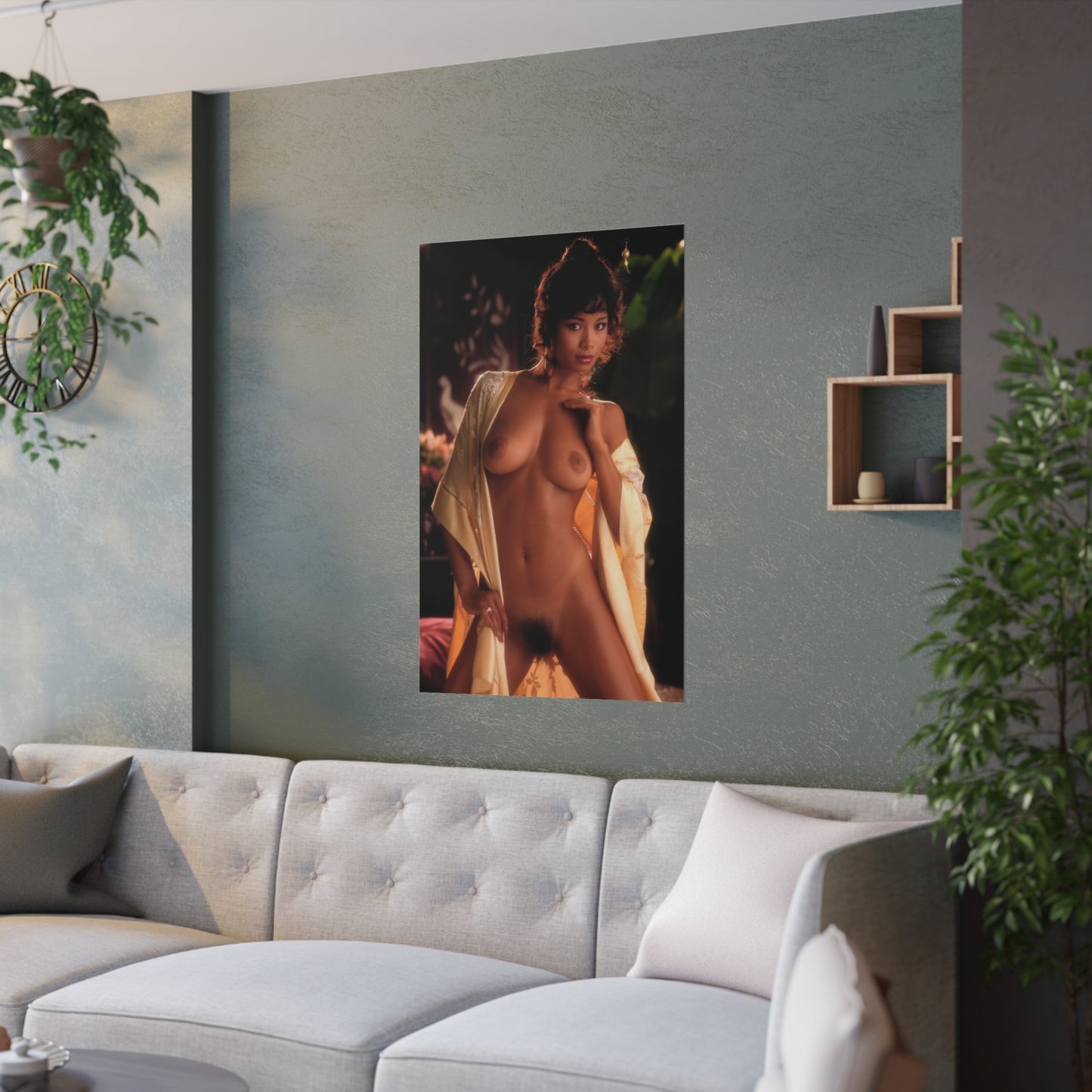 Satin Posters (210gsm) Playboy Playmate June 1982 Lourdes Estores