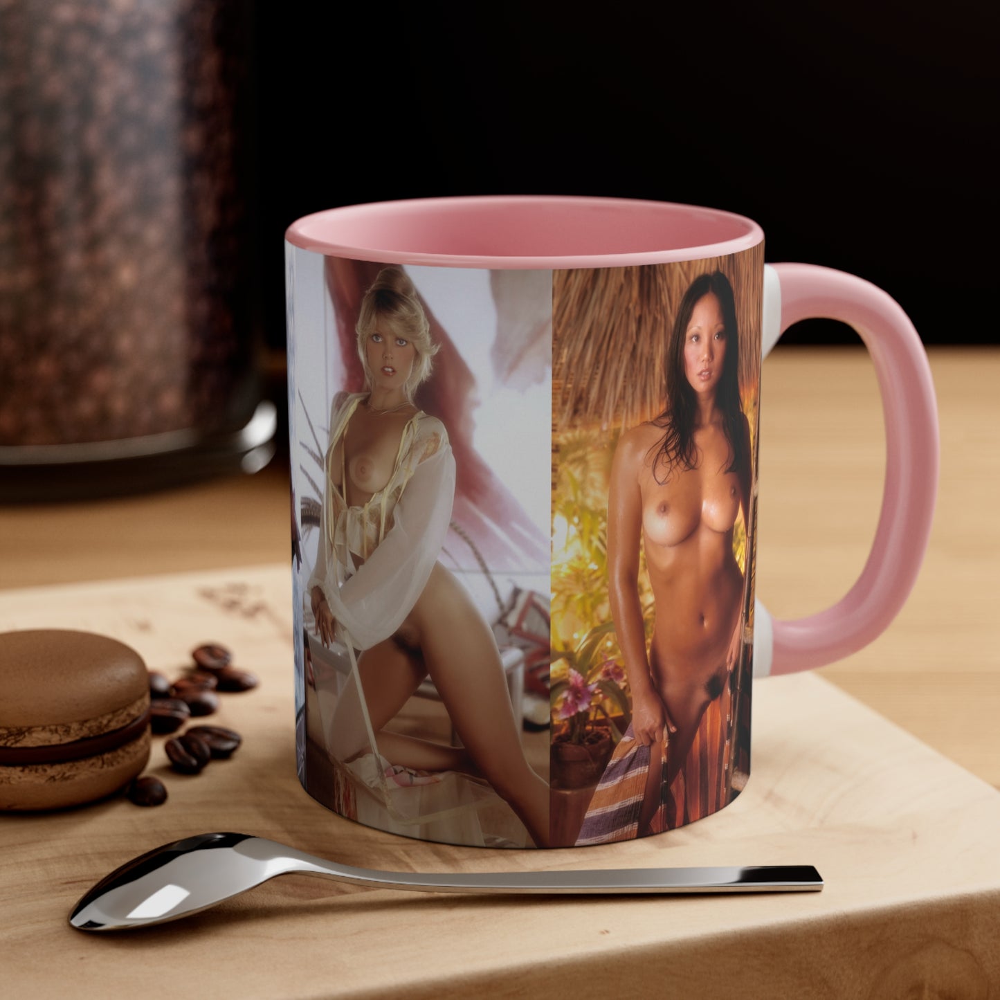 Accent Coffee Mug, 11oz Playboy Playmates 1976 January - April