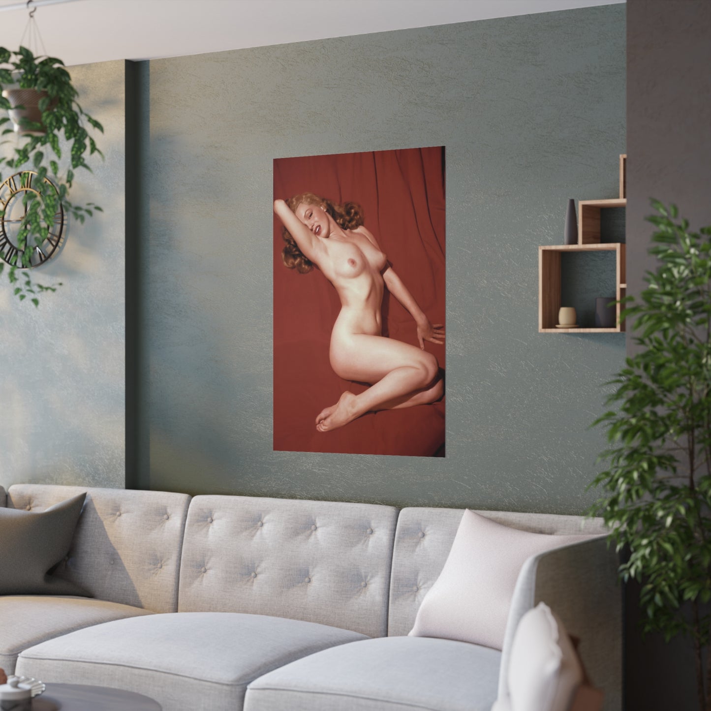 Satin Posters (210gsm) Playmate December 1953 Marilyn Monroe