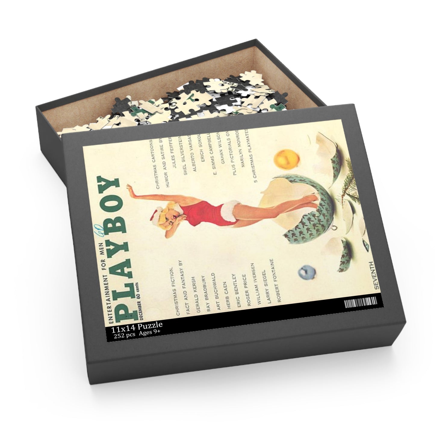 Puzzle (120, 252, 500-Piece) Playboy Cover December 1960