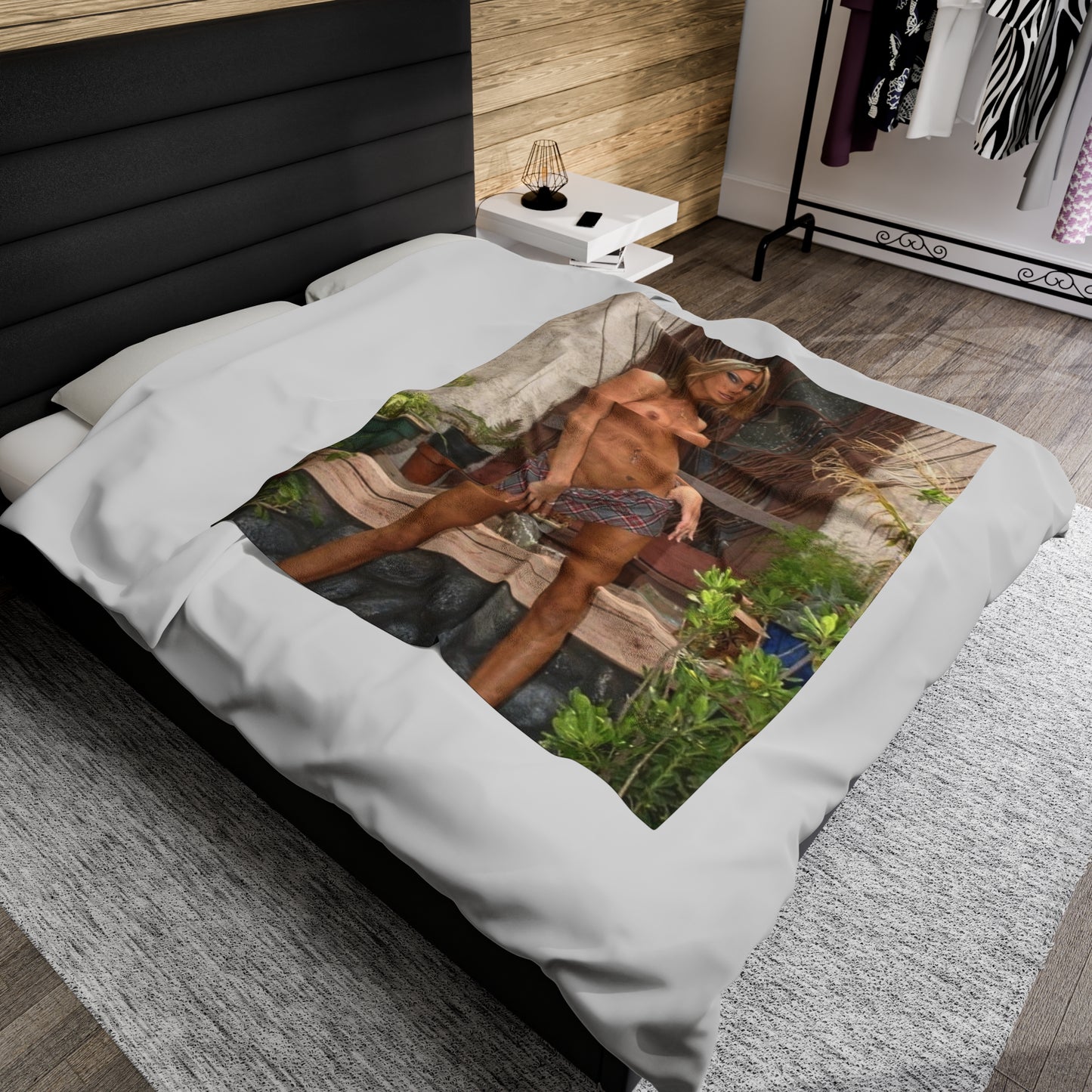 Velveteen Plush Blanket Pornstar Briana Banks Nude