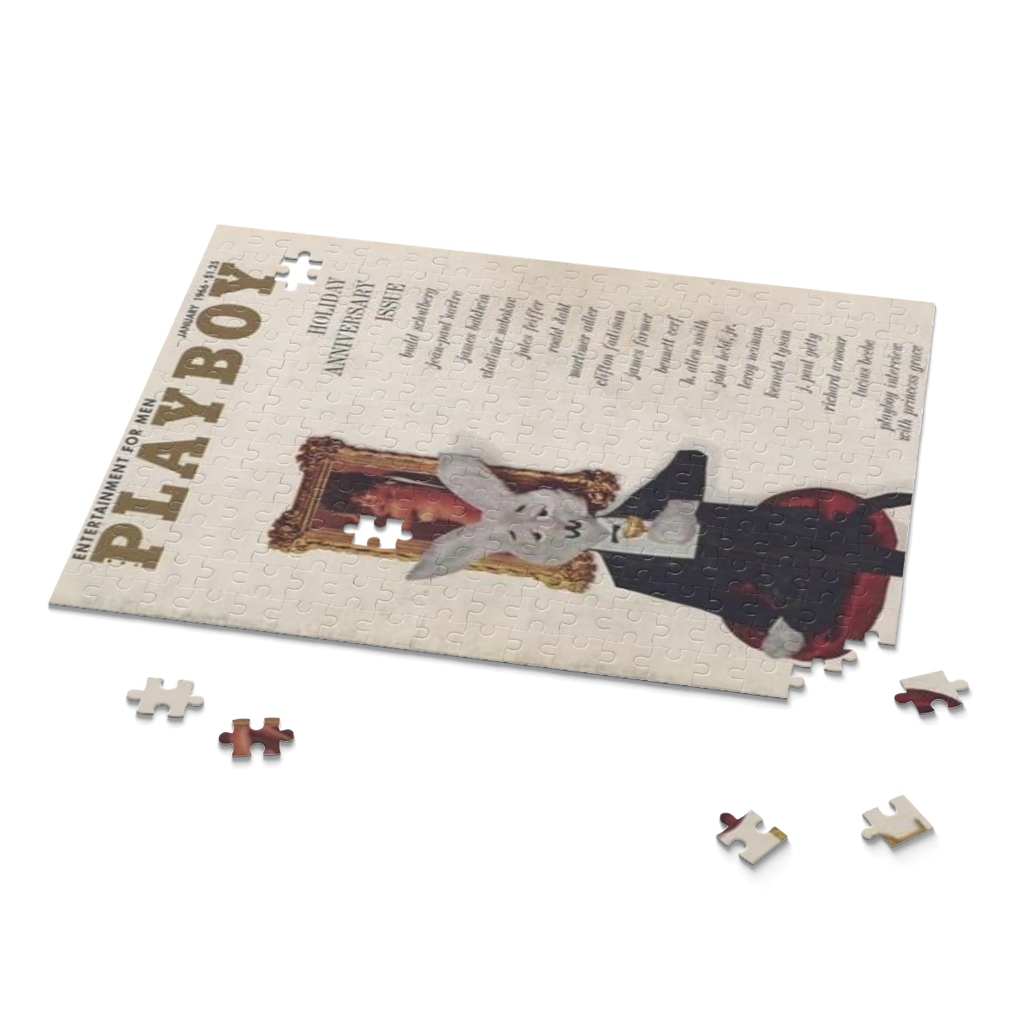 Puzzle (120, 252, 500-Piece) Playboy Cover January 1966
