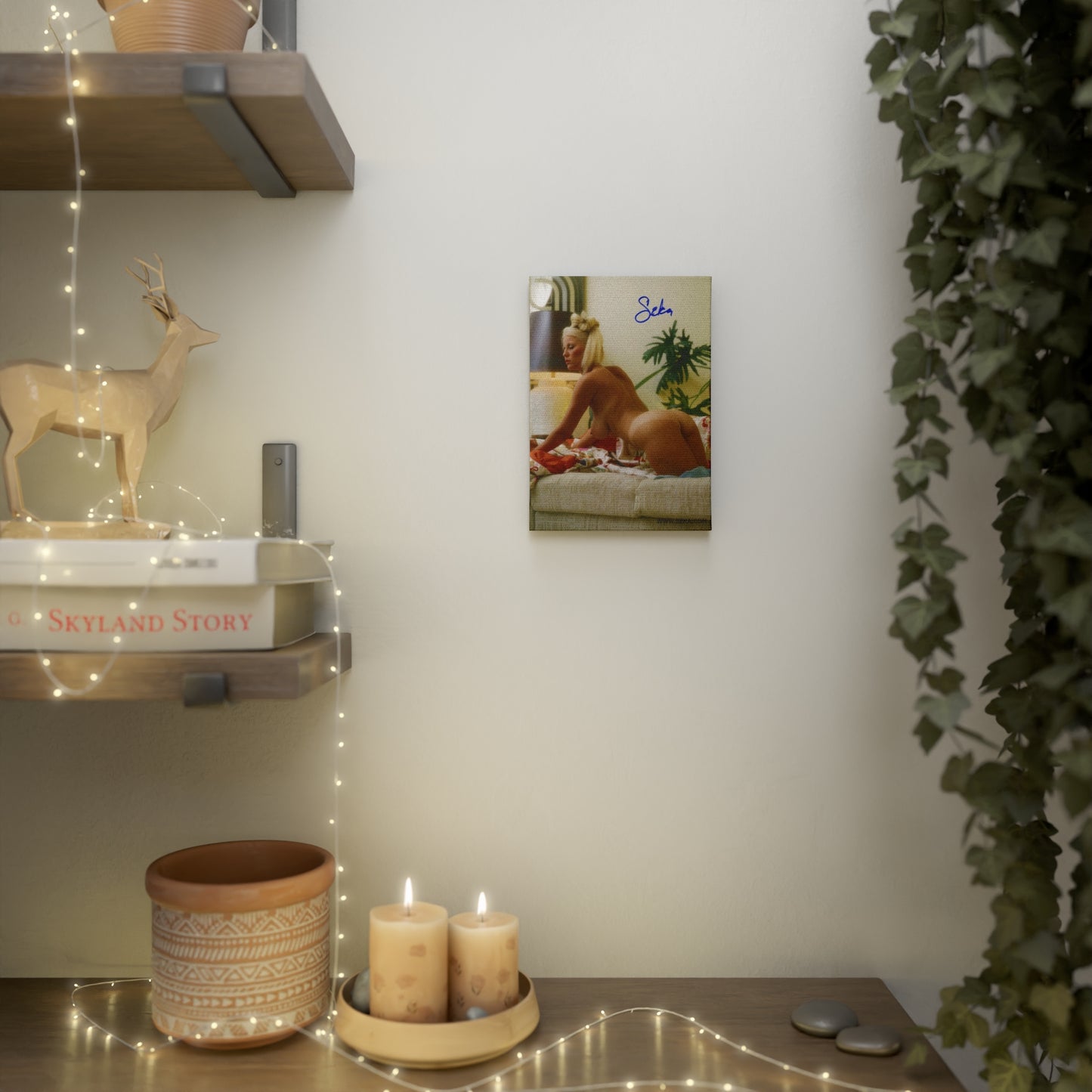Canvas Photo Tile Porn Star Seka Nude