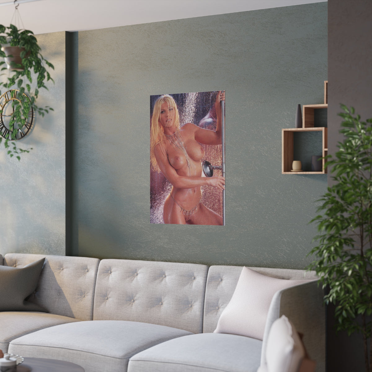 Satin Posters (210gsm) Torrie Wilson Nude