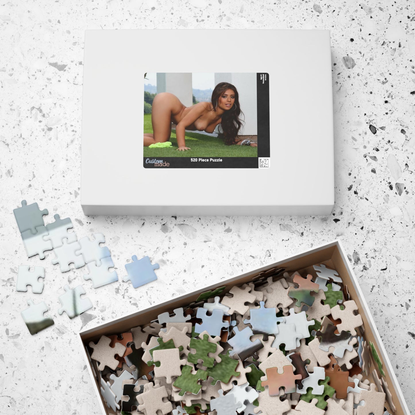 Puzzle (110, 252, 500, 1014-piece) Porn Star Jynx Maze Nude