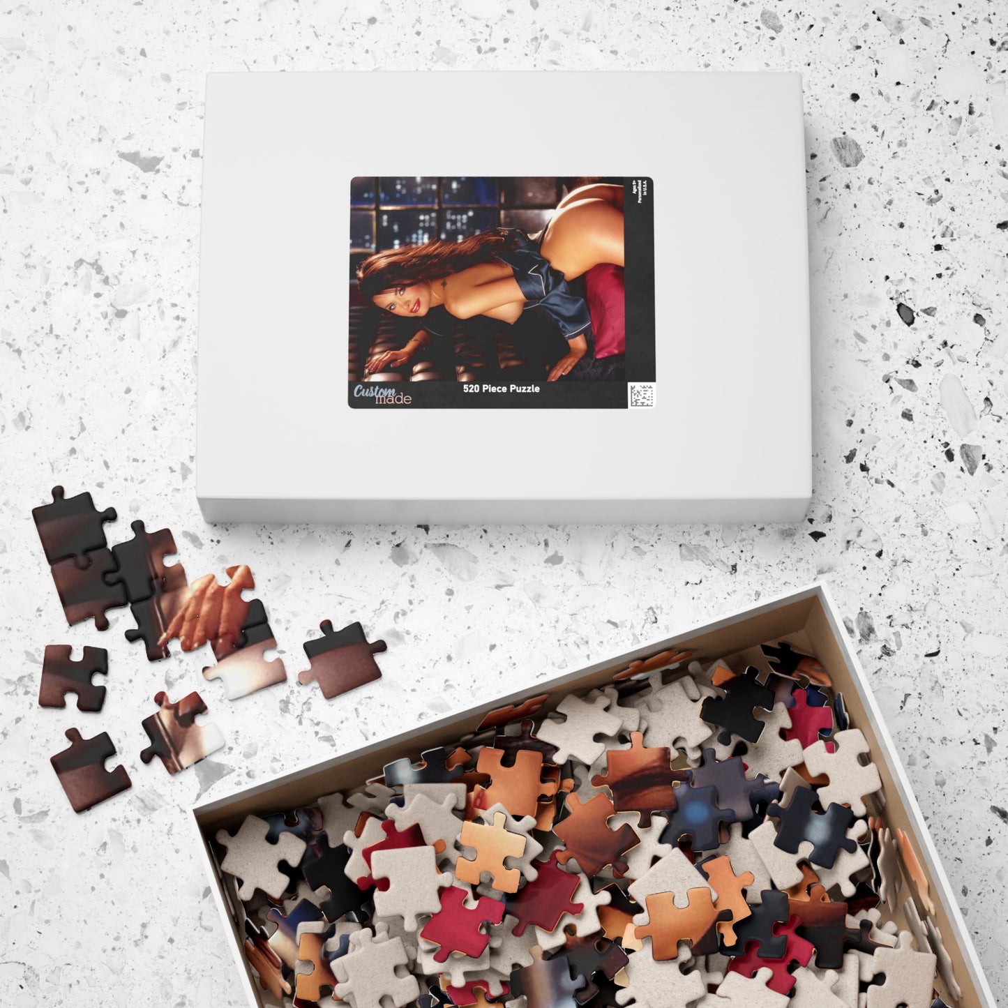 Puzzle (110, 252, 500, 1014-piece) Playmate 2008 Sandra Nilsson Nude